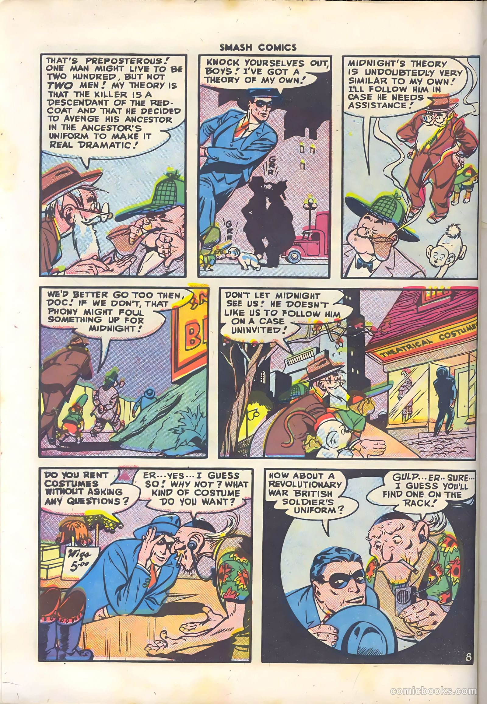 Smash Comics #75 (1948) — page 10 of 52