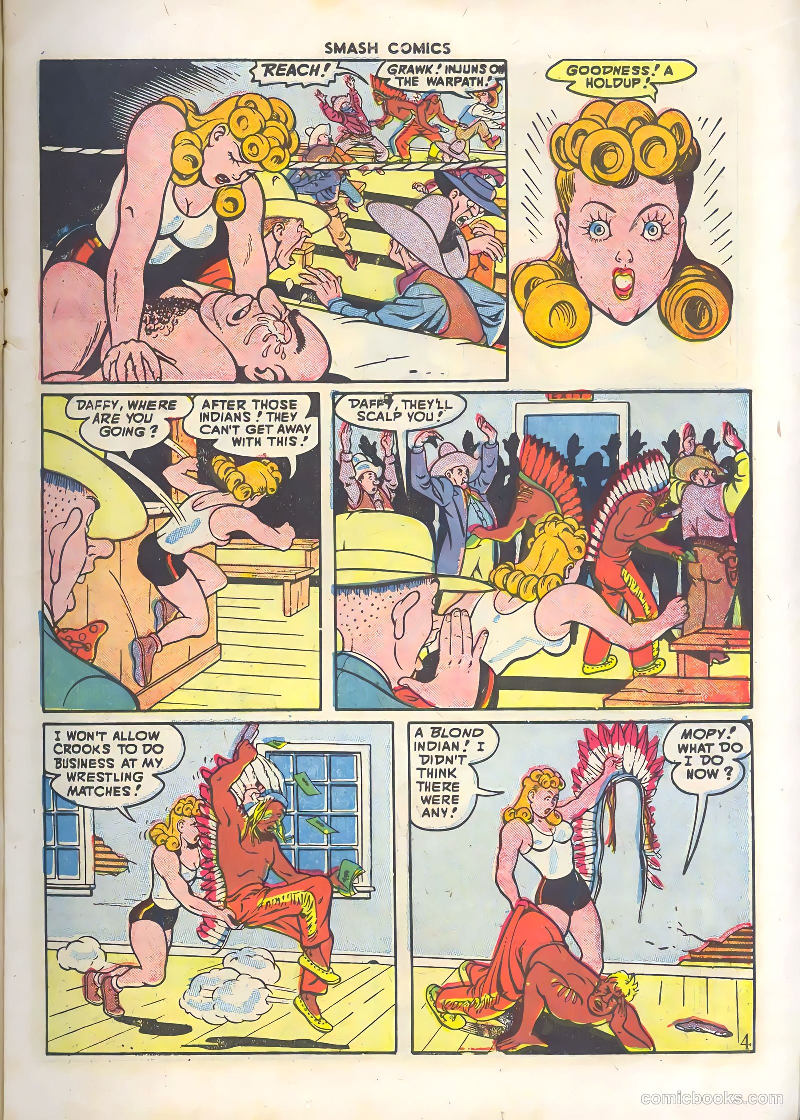 Smash Comics #75 (1948) — page 17 of 52