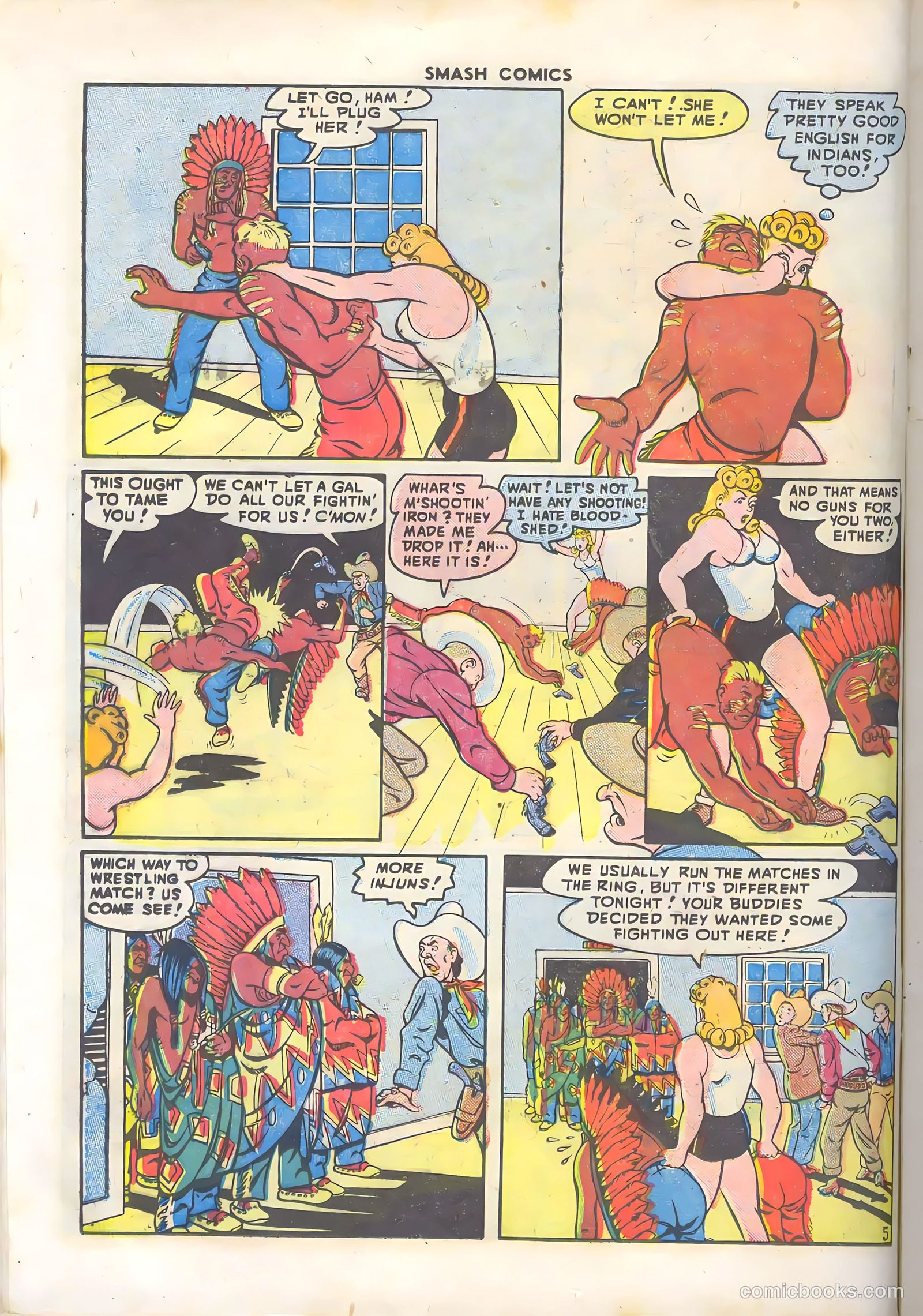 Smash Comics #75 (1948) — page 18 of 52