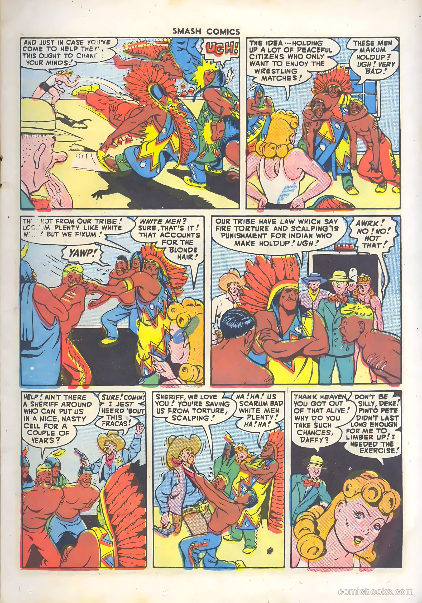 Smash Comics #75 (1948) — page 19 of 52