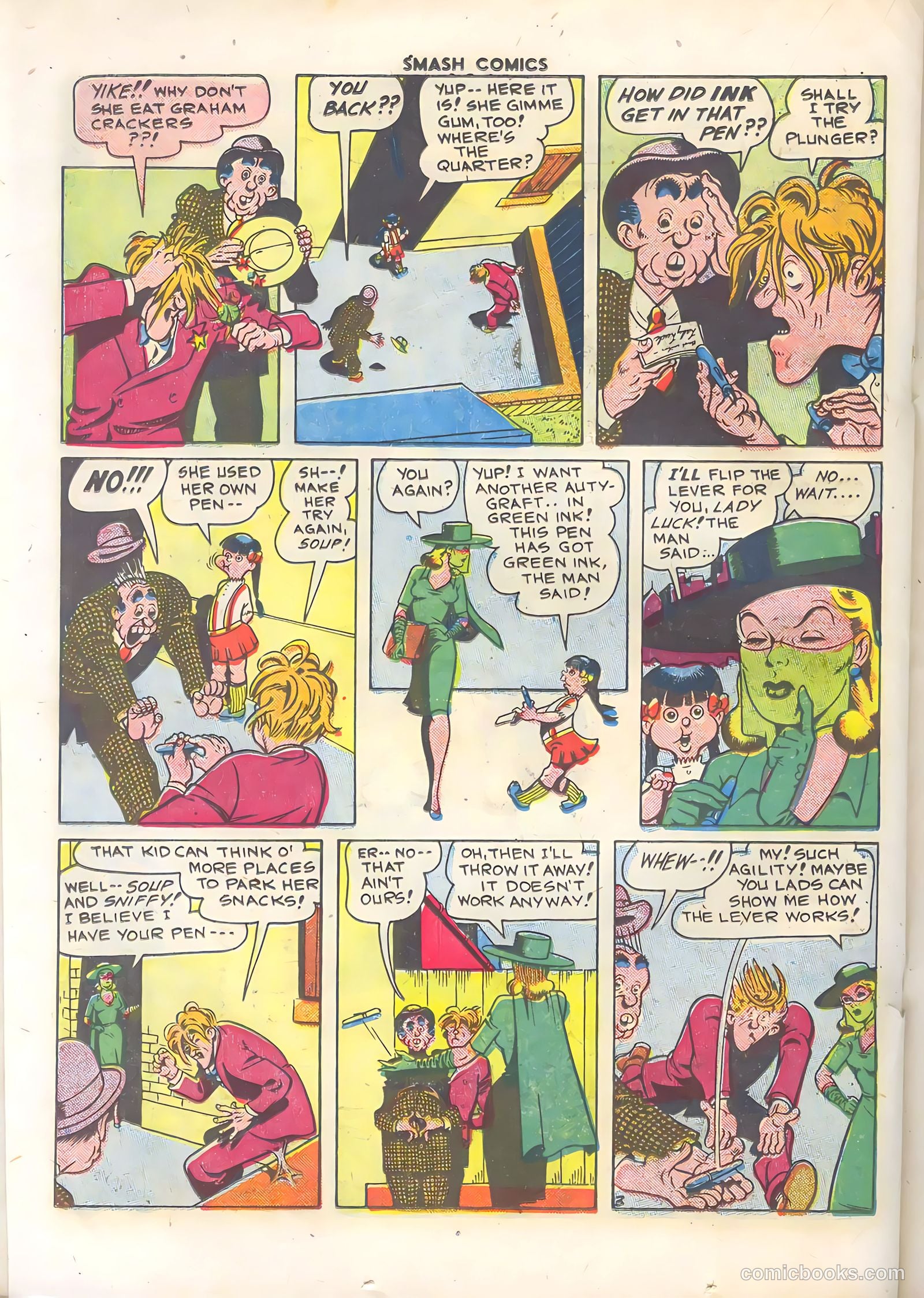 Smash Comics #75 (1948) — page 28 of 52