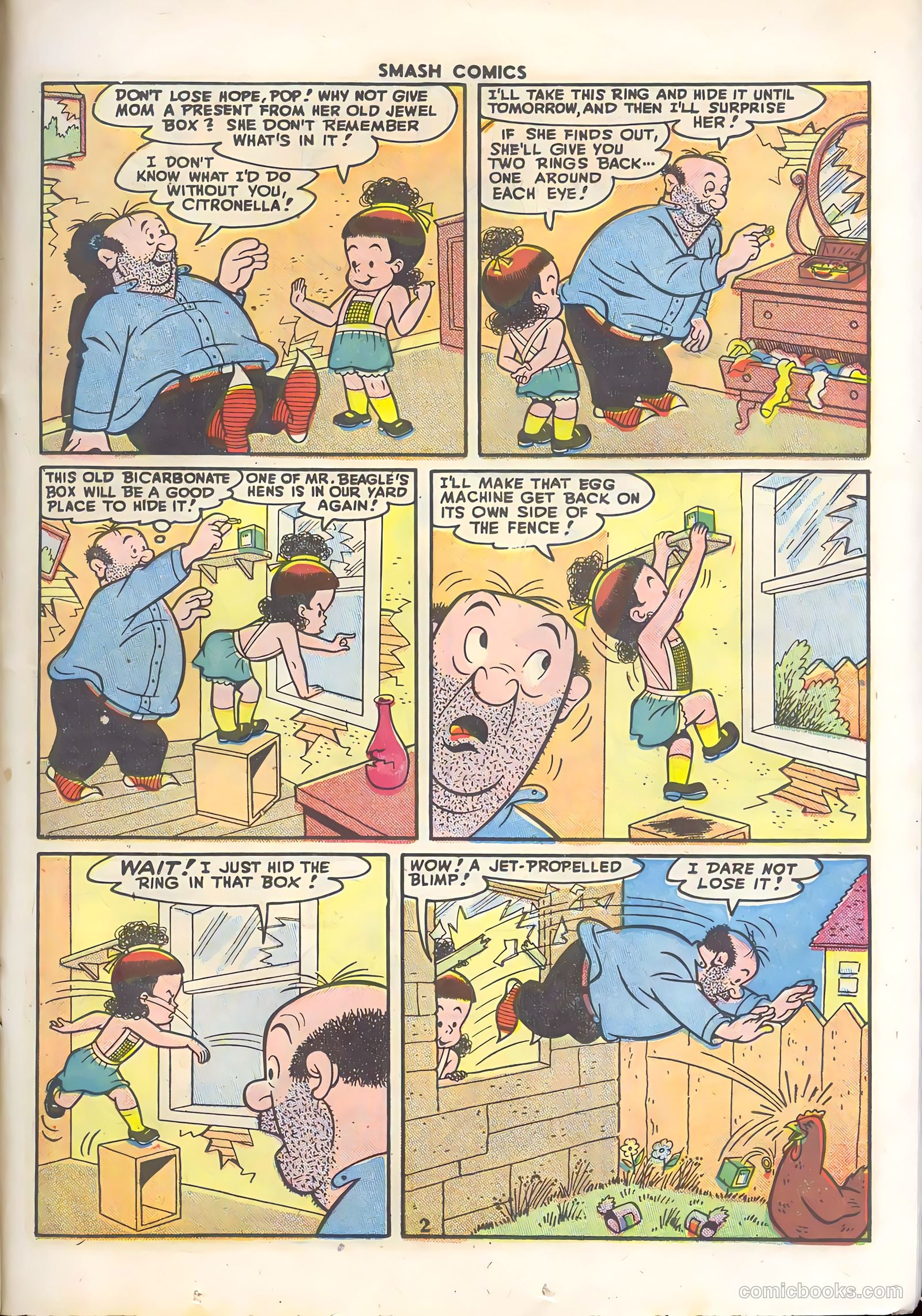 Smash Comics #75 (1948) — page 31 of 52