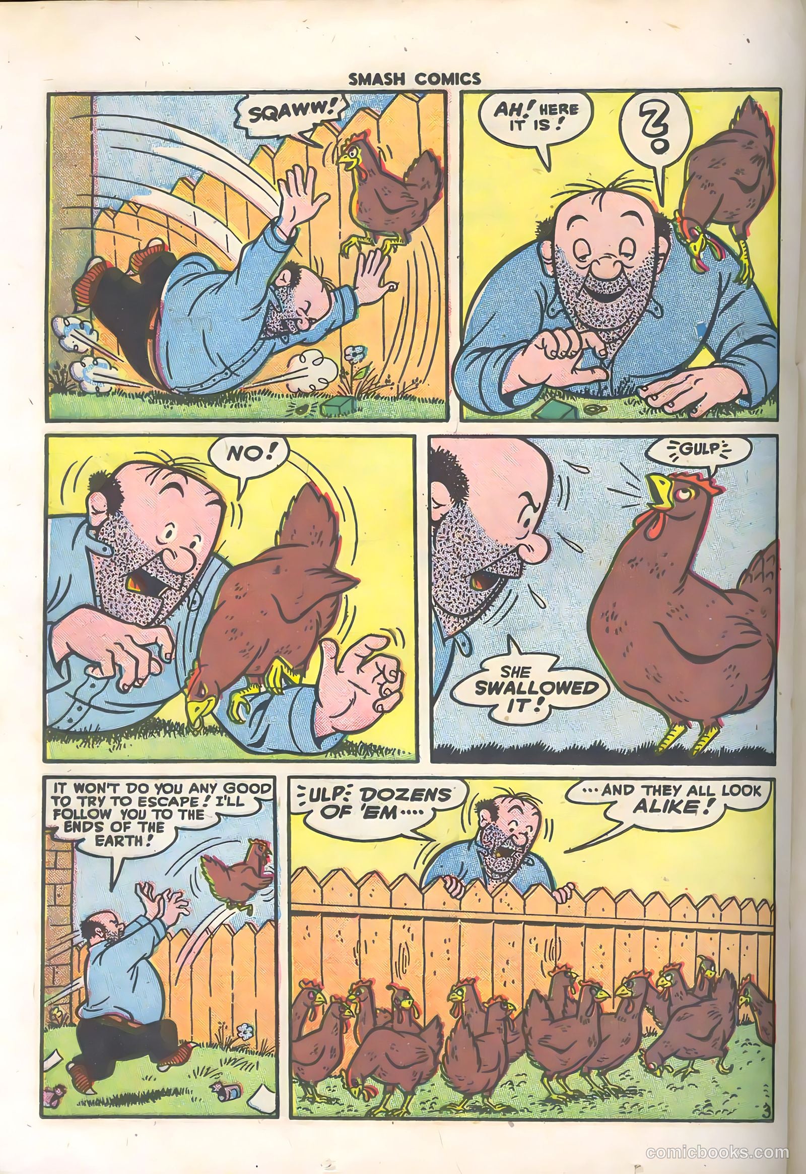 Smash Comics #75 (1948) — page 32 of 52