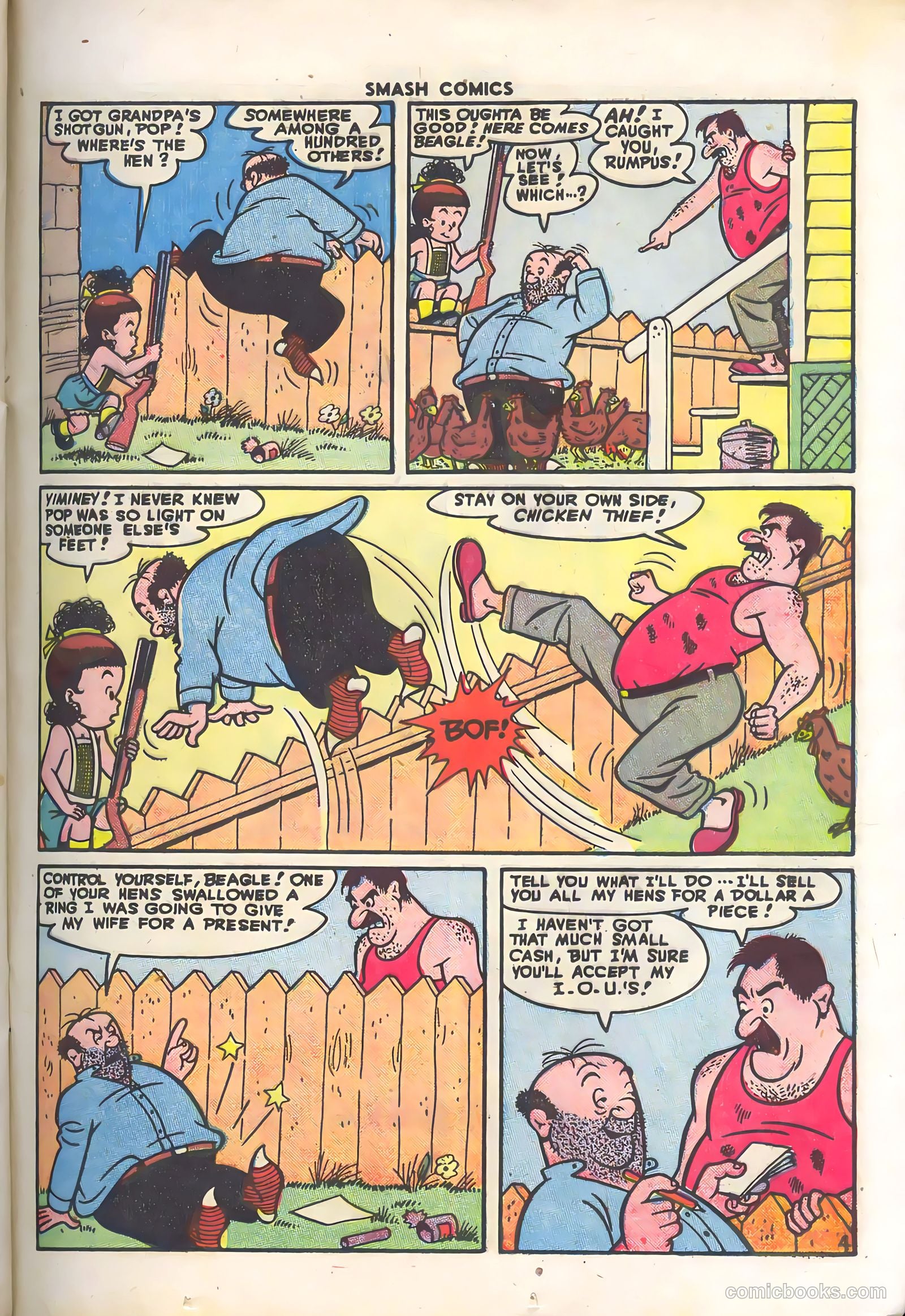 Smash Comics #75 (1948) — page 33 of 52