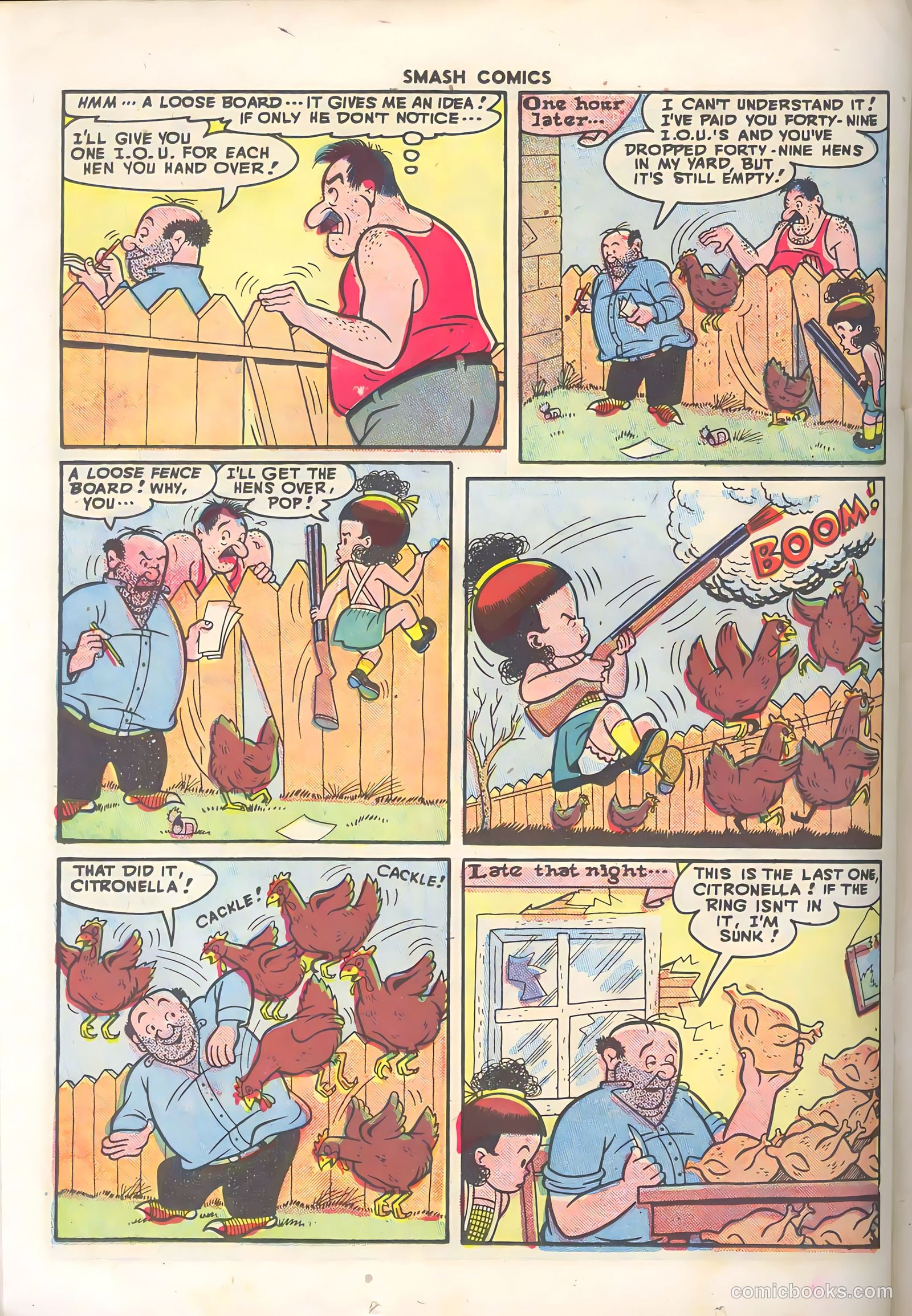 Smash Comics #75 (1948) — page 34 of 52