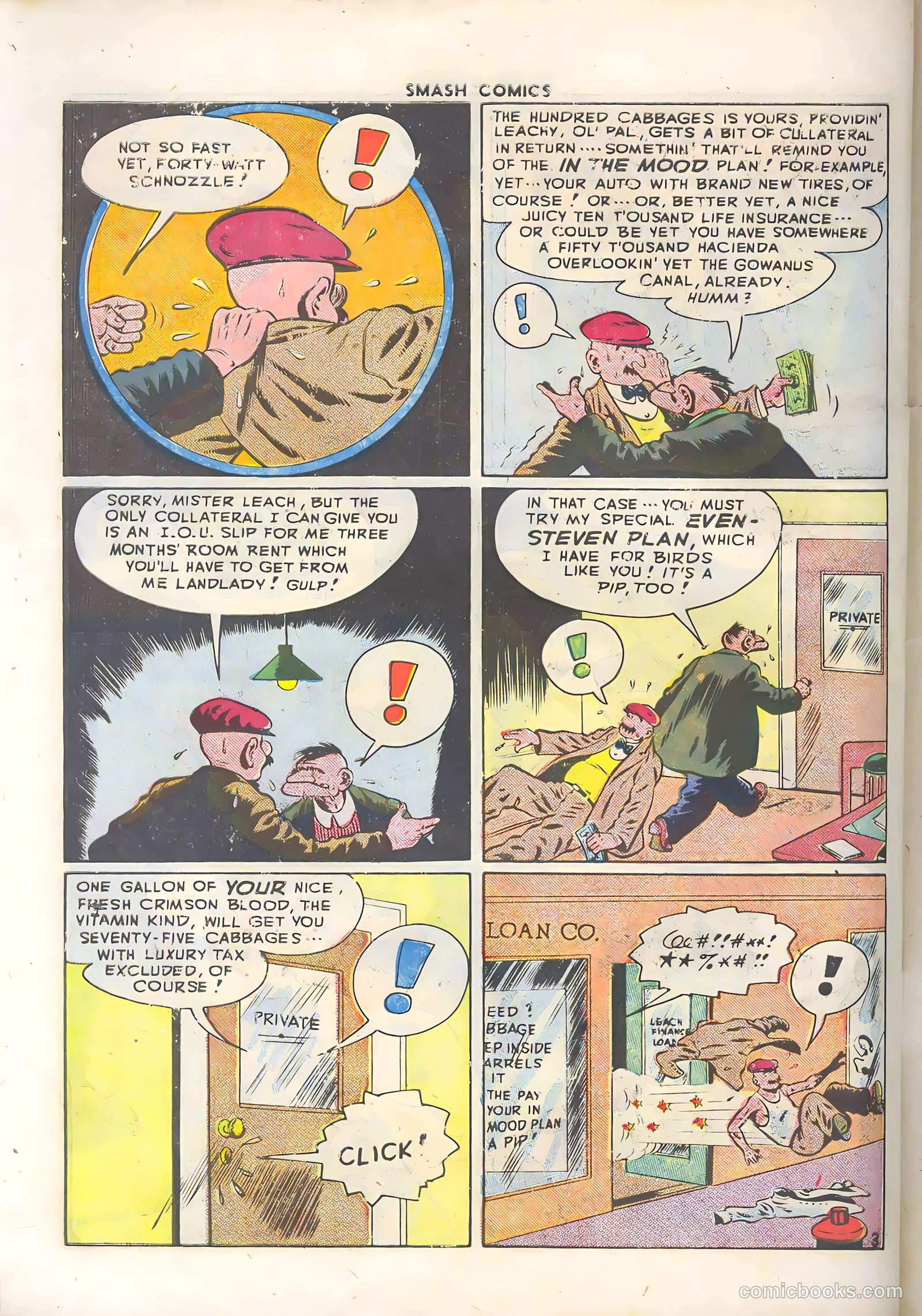 Smash Comics #75 (1948) — page 40 of 52