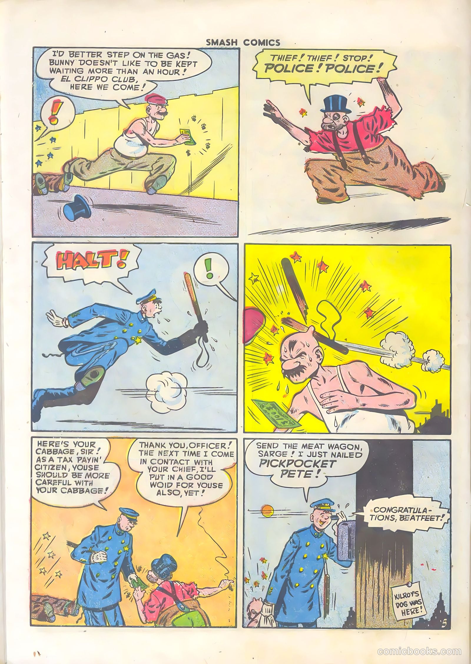Smash Comics #75 (1948) — page 42 of 52