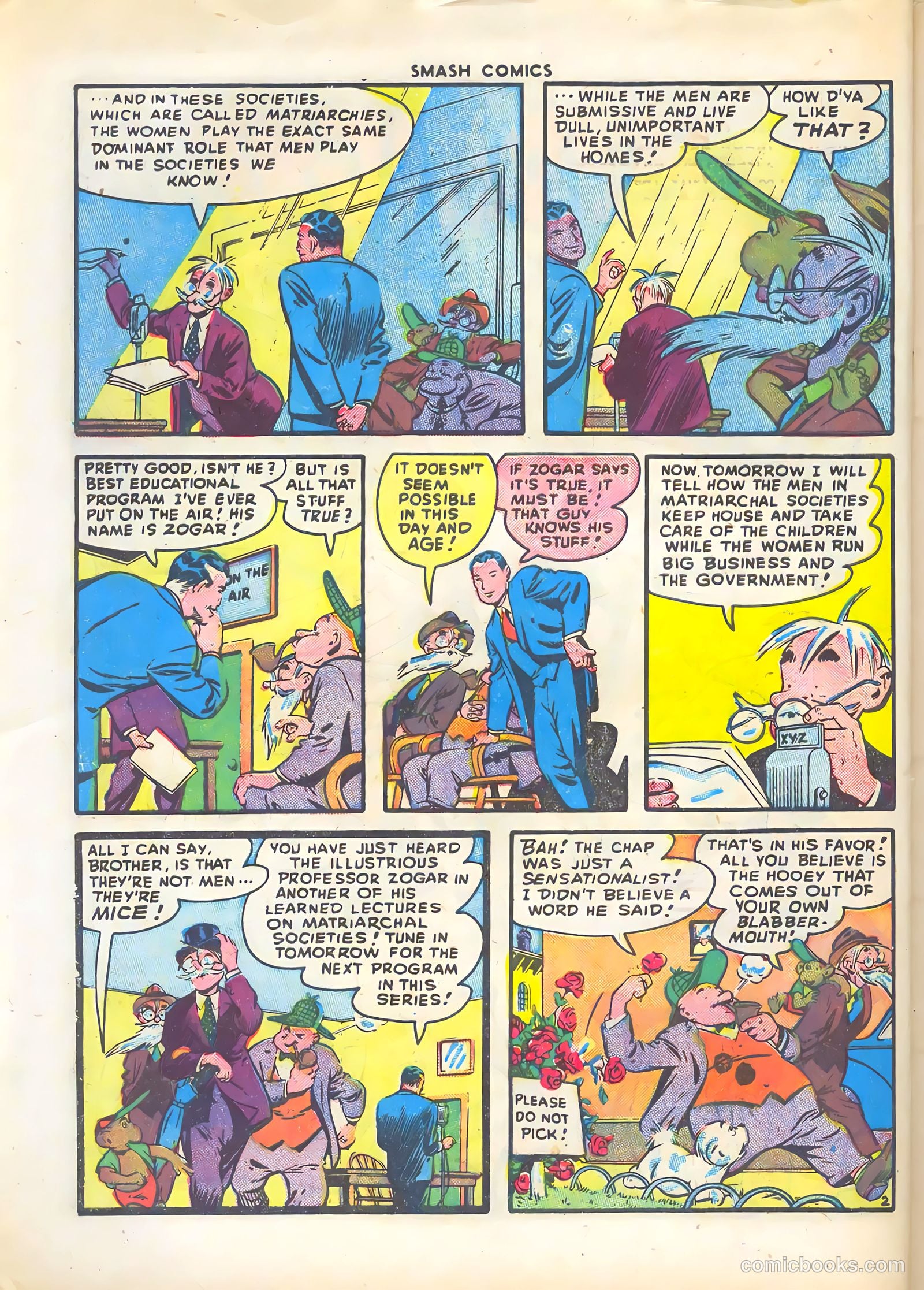 Smash Comics #76 (1948) — page 4 of 52