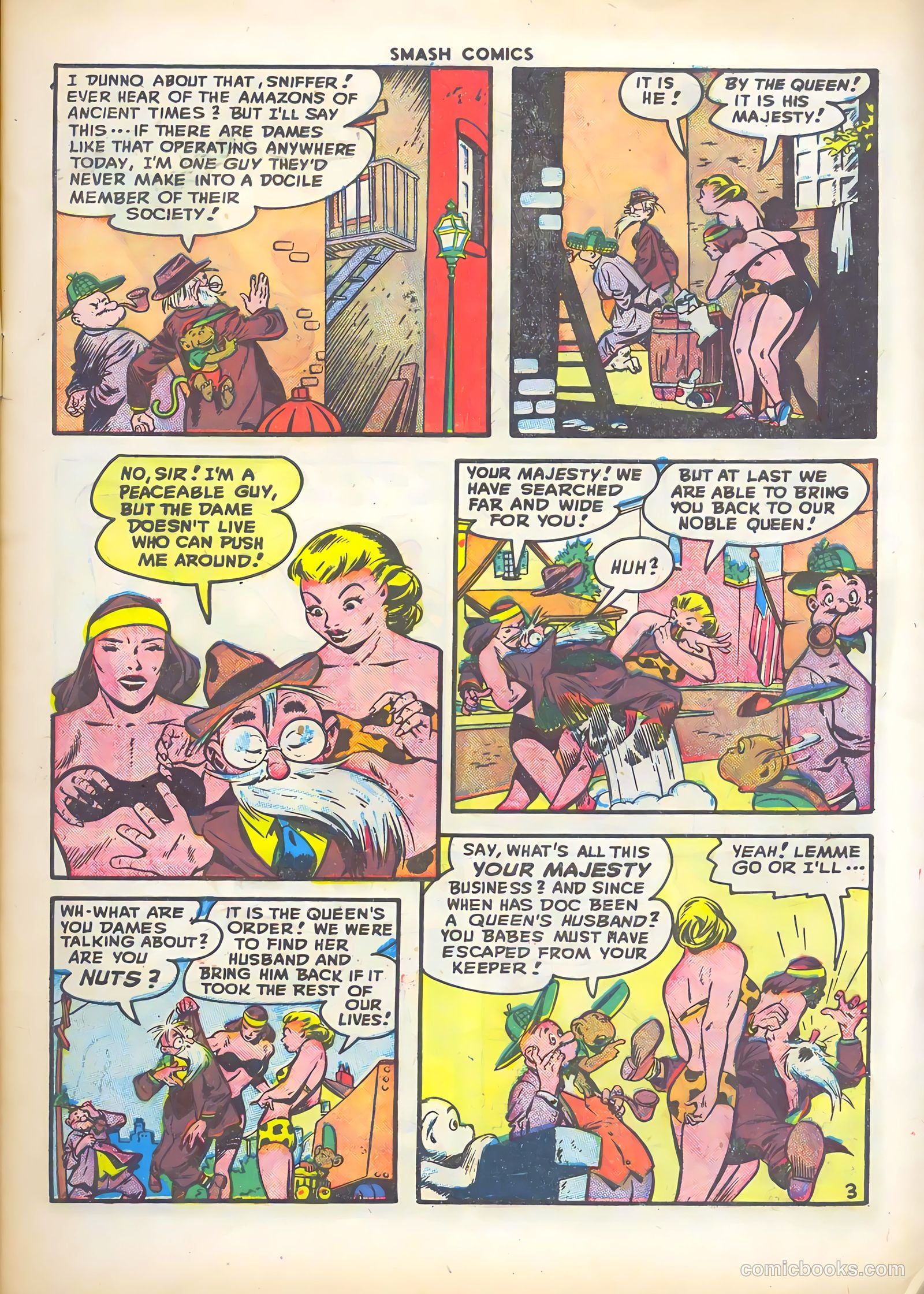 Smash Comics #76 (1948) — page 5 of 52