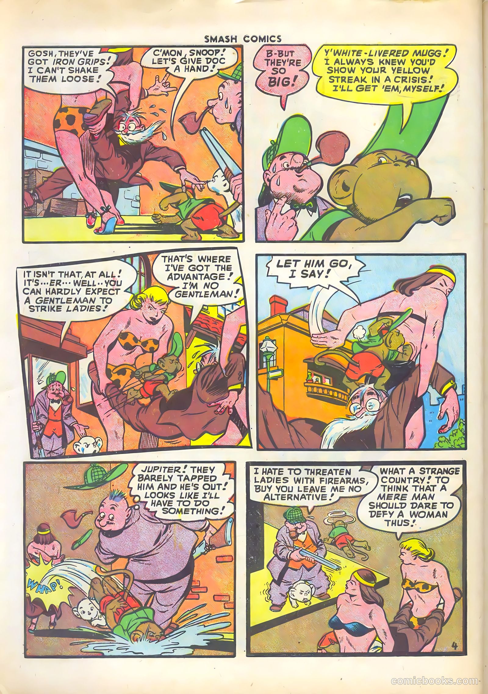 Smash Comics #76 (1948) — page 6 of 52