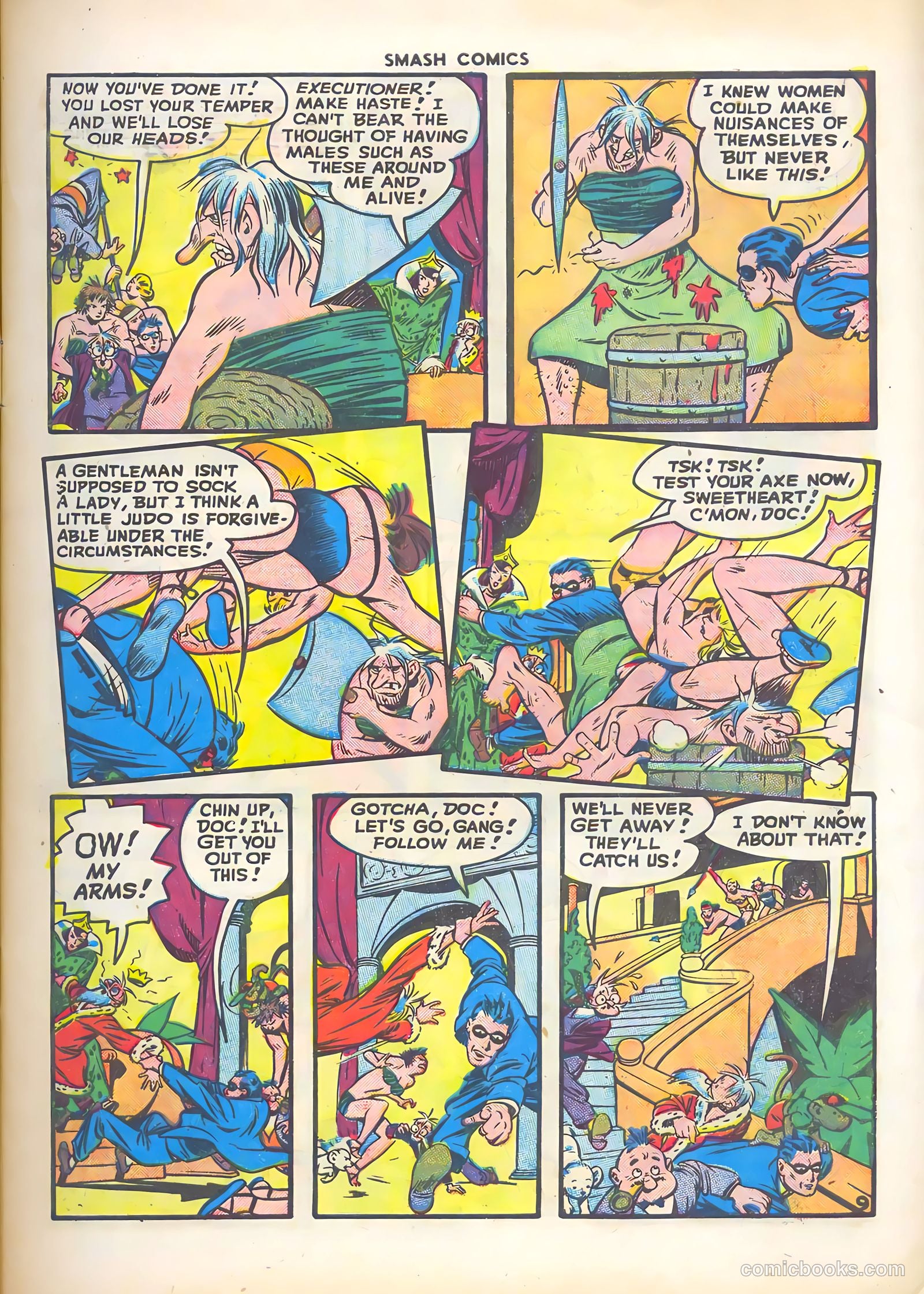 Smash Comics #76 (1948) — page 11 of 52