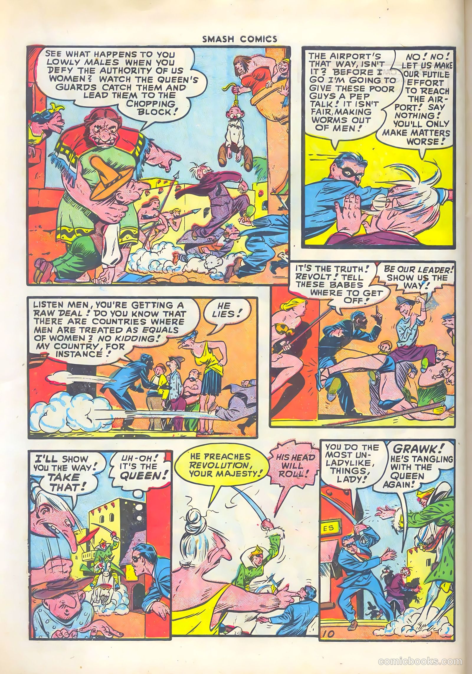 Smash Comics #76 (1948) — page 12 of 52