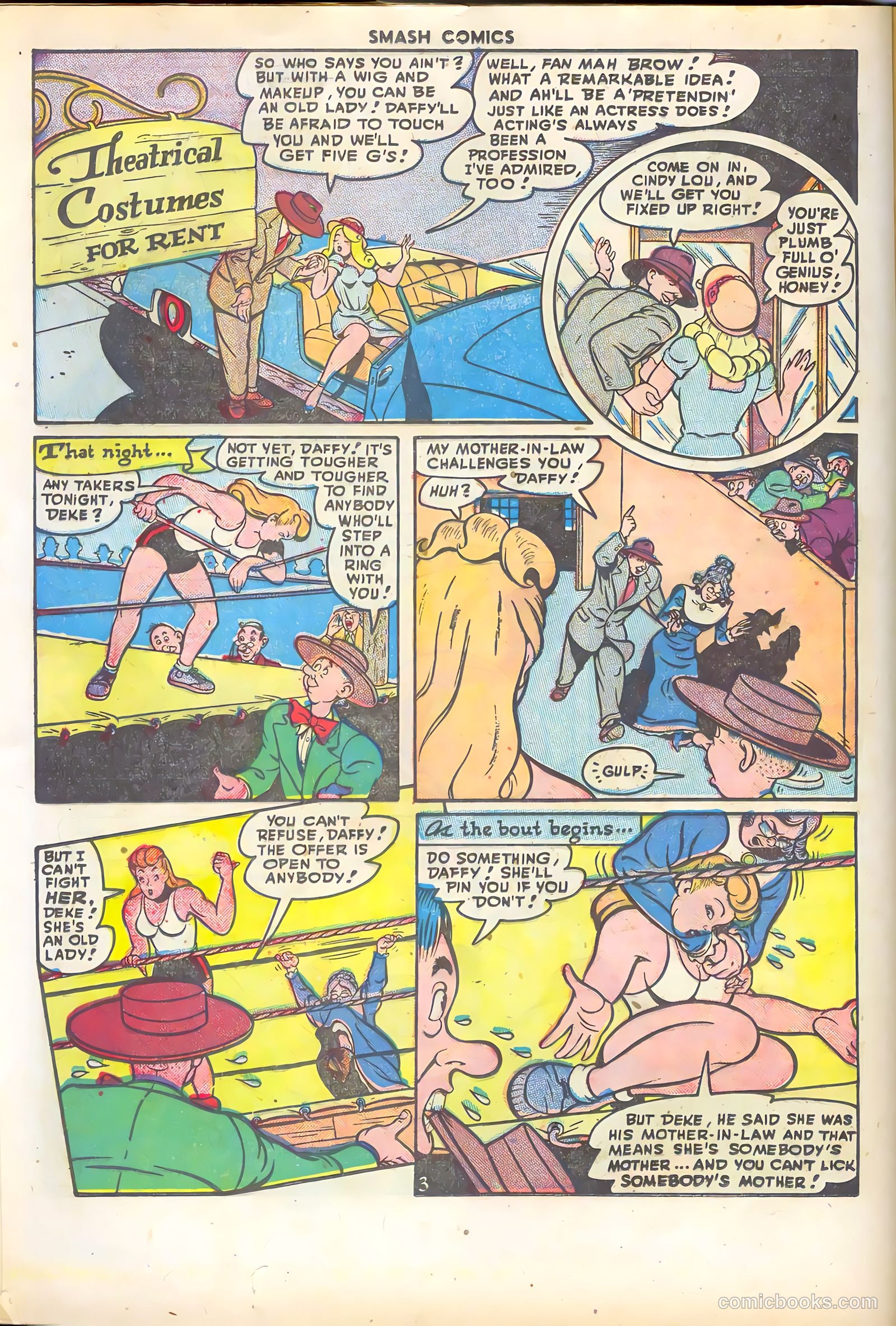 Smash Comics #76 (1948) — page 16 of 52