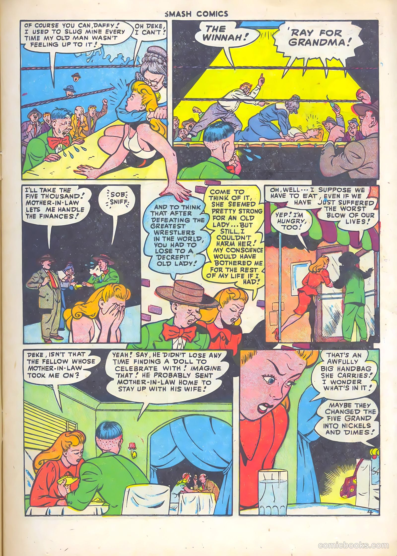 Smash Comics #76 (1948) — page 17 of 52