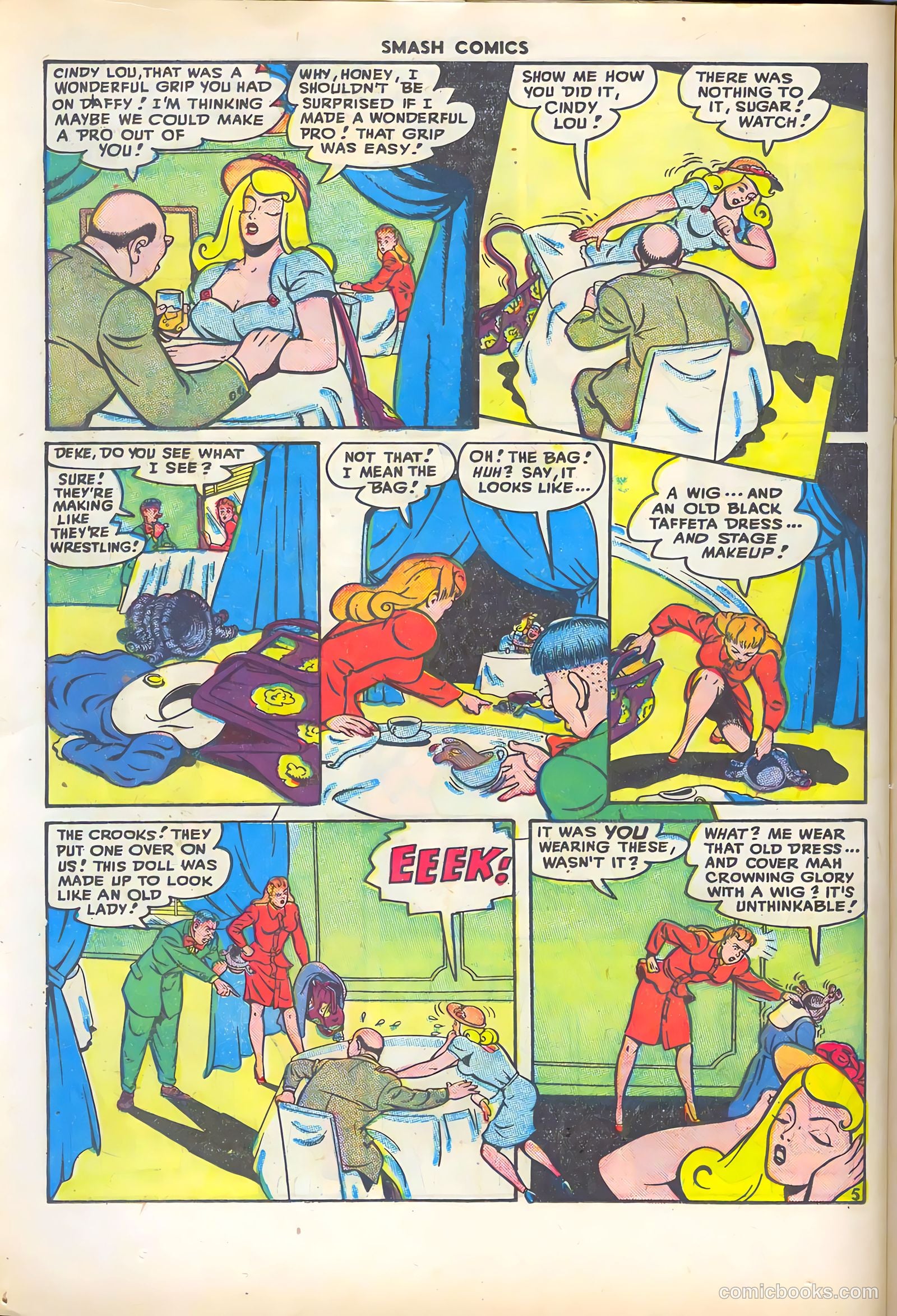 Smash Comics #76 (1948) — page 18 of 52