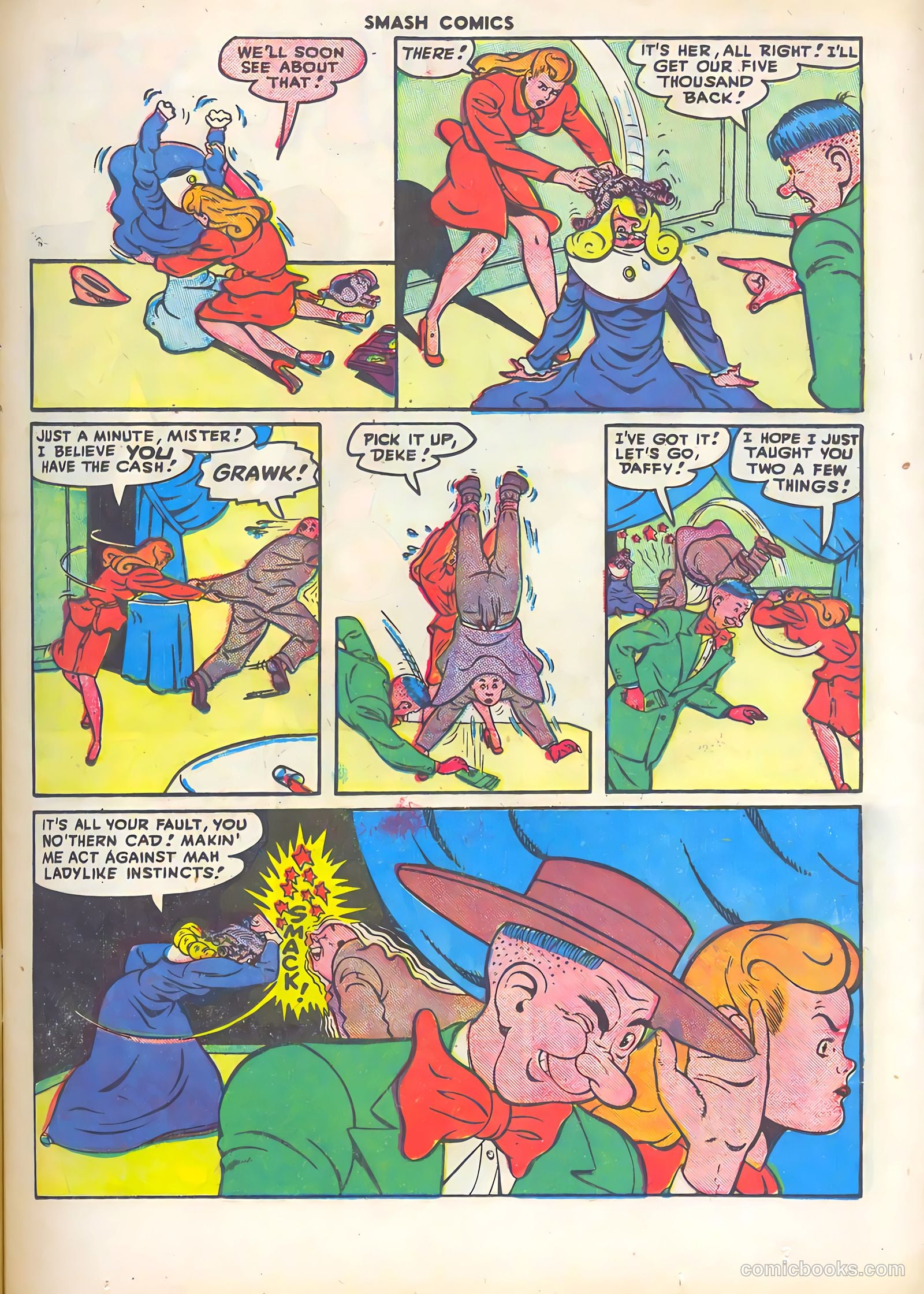 Smash Comics #76 (1948) — page 19 of 52