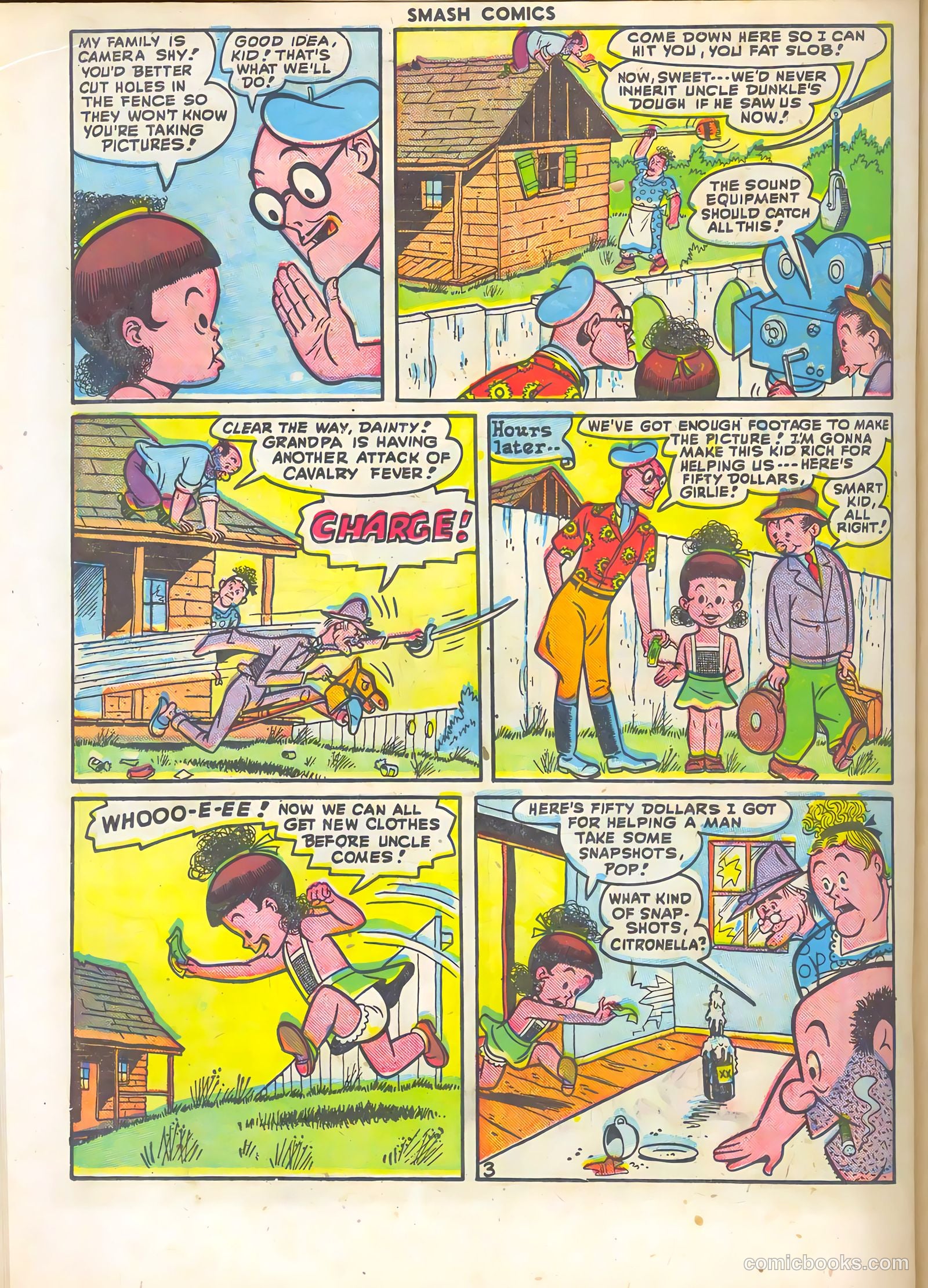 Smash Comics #76 (1948) — page 32 of 52