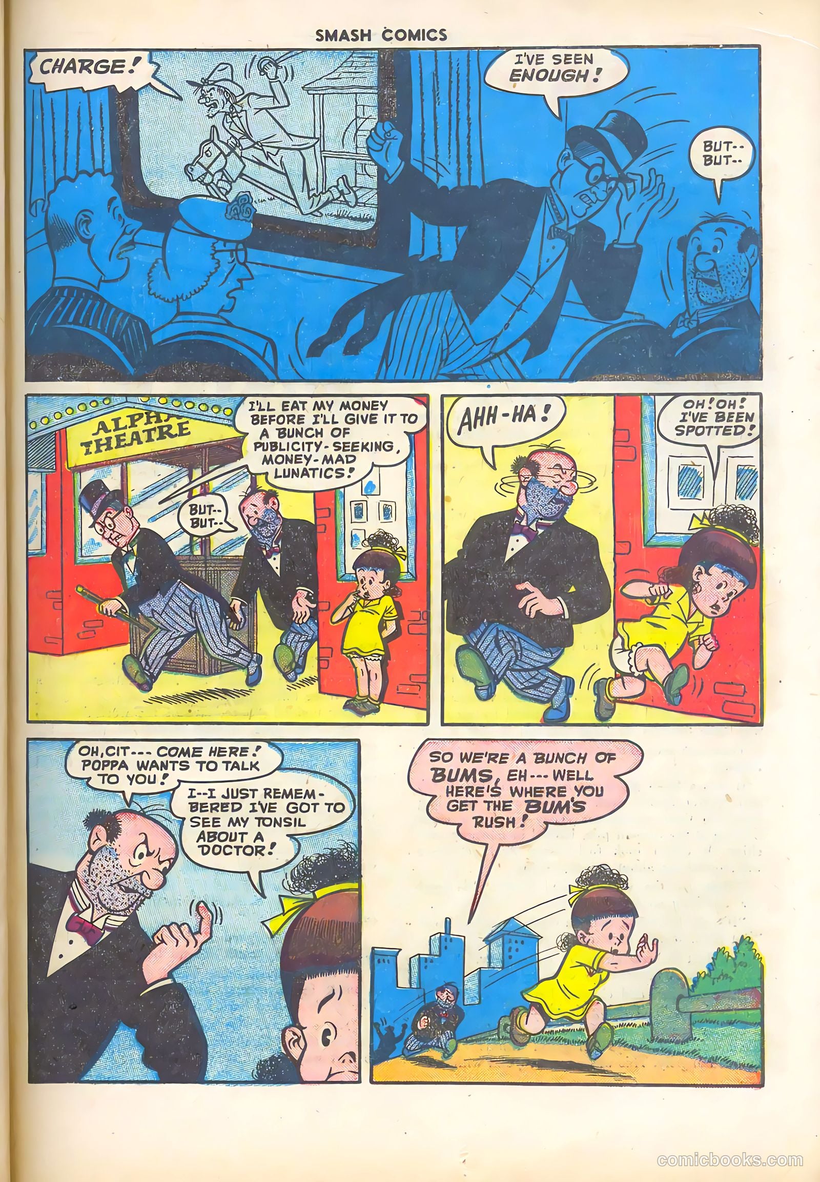 Smash Comics #76 (1948) — page 35 of 52