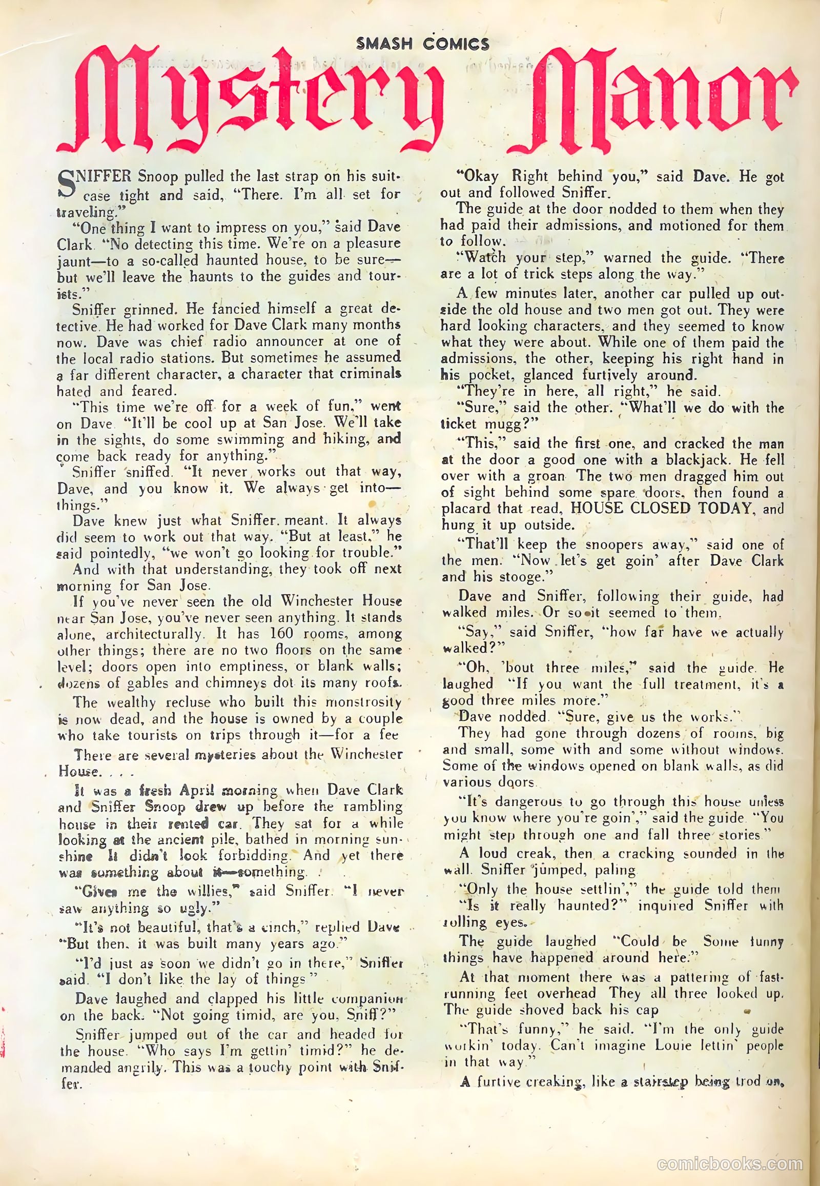 Smash Comics #76 (1948) — page 36 of 52