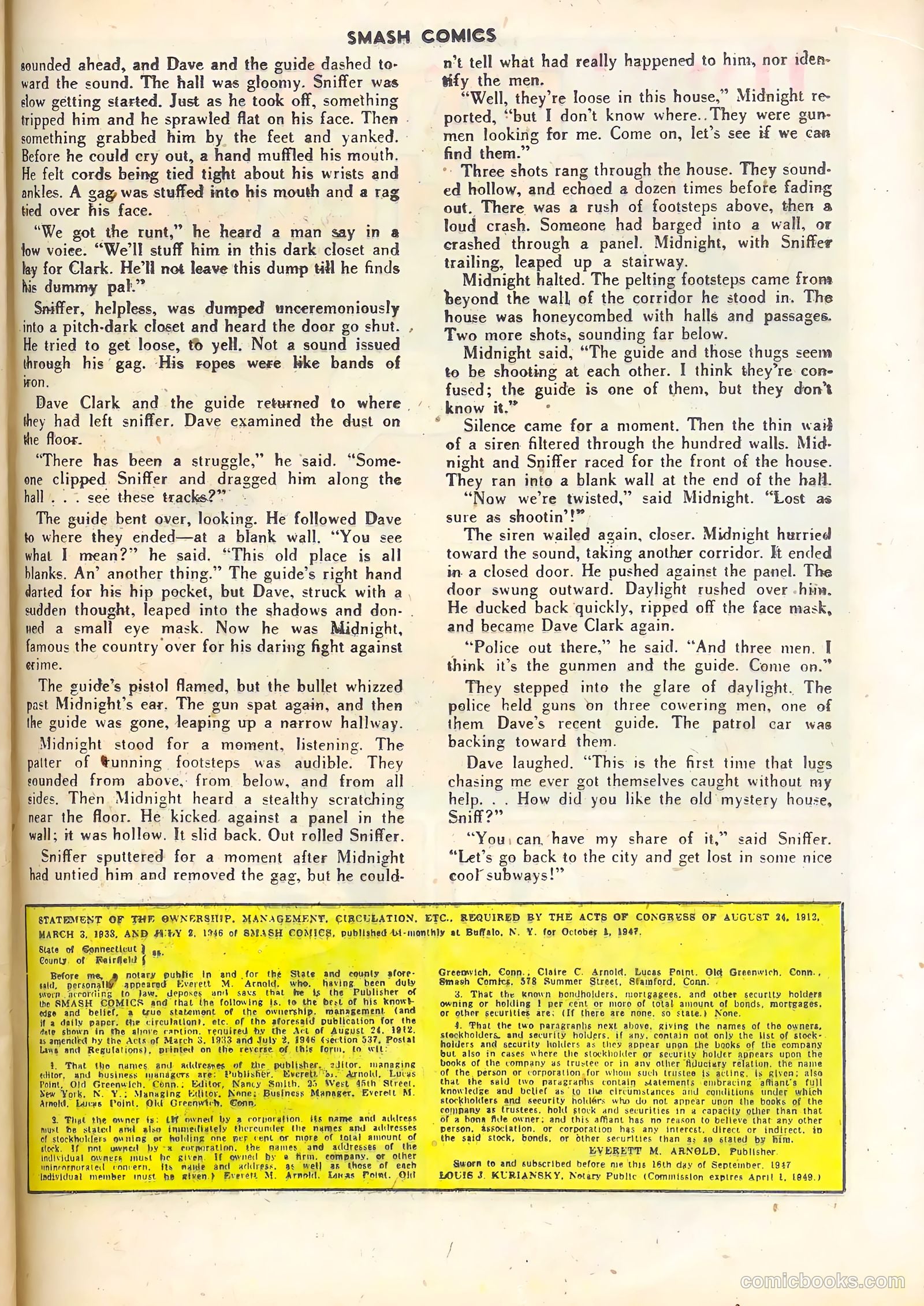 Smash Comics #76 (1948) — page 37 of 52