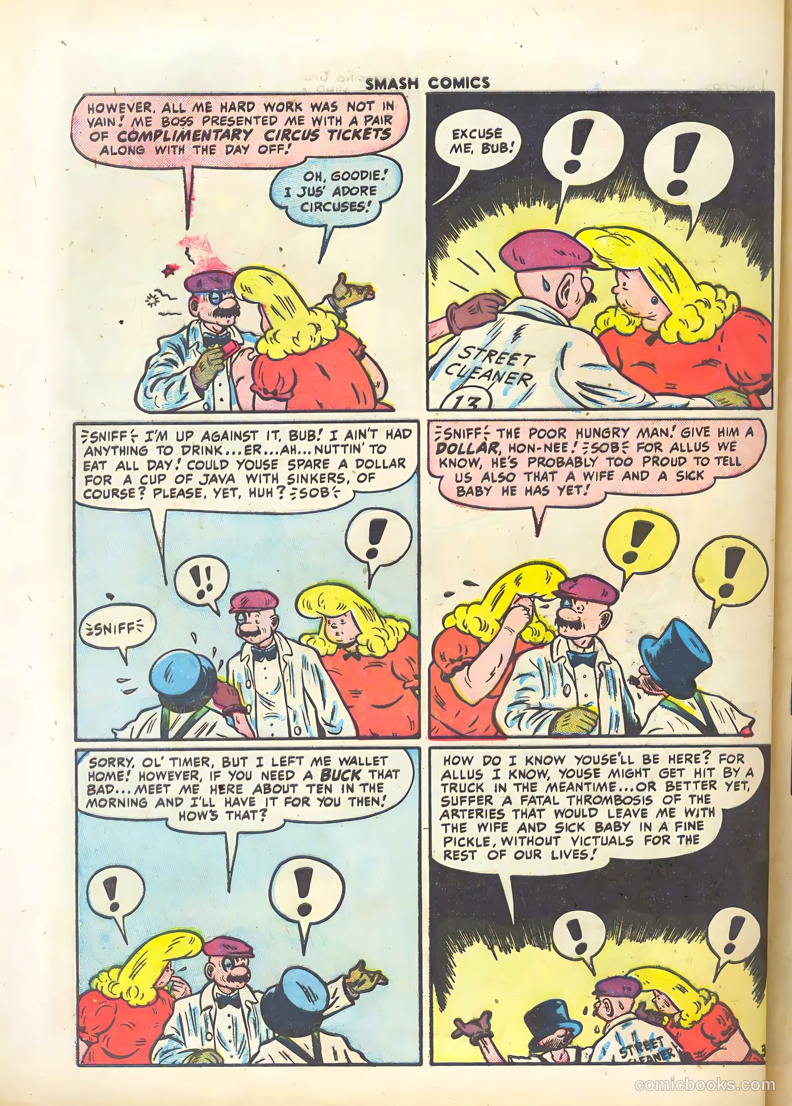 Smash Comics #76 (1948) — page 40 of 52