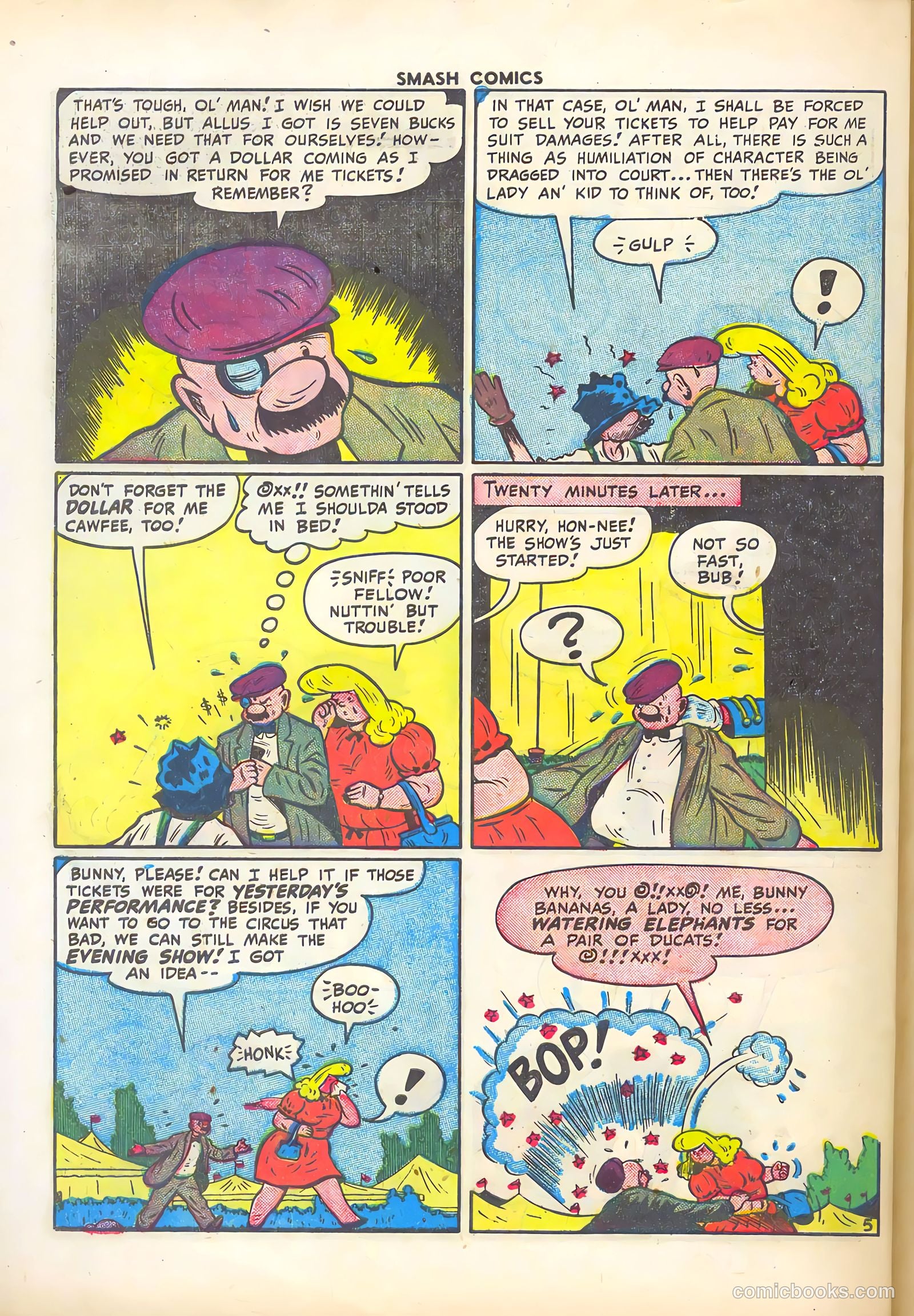Smash Comics #76 (1948) — page 42 of 52