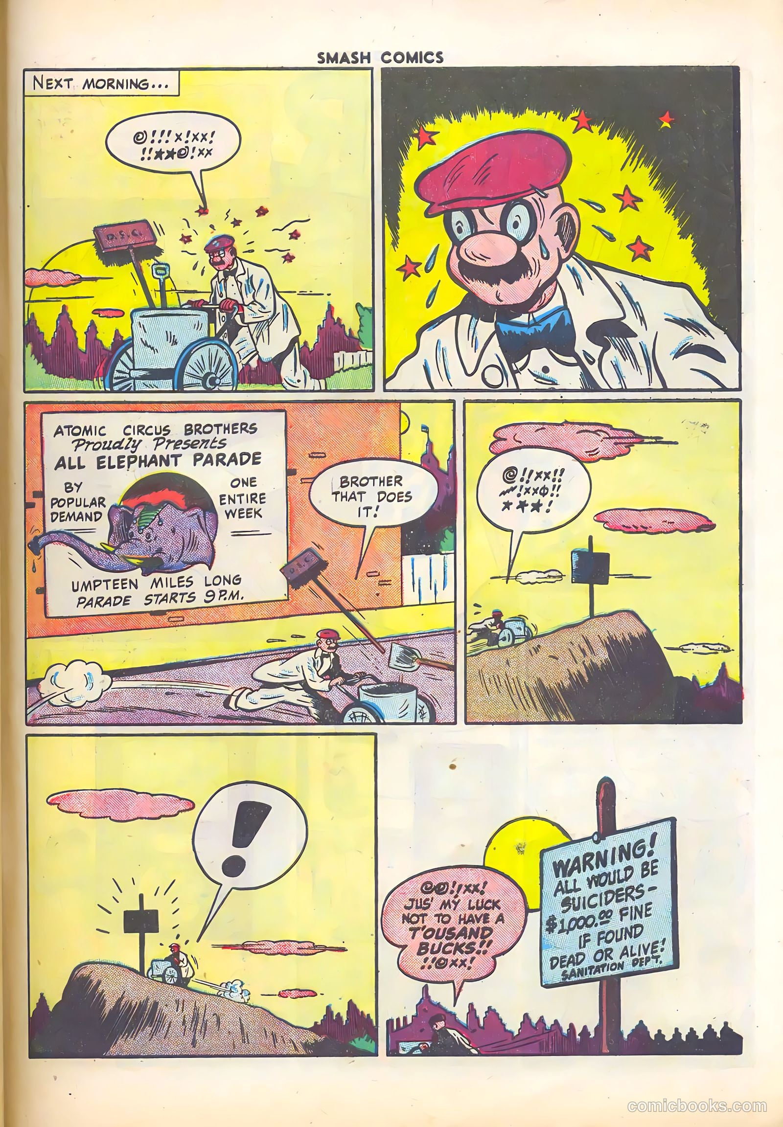 Smash Comics #76 (1948) — page 43 of 52