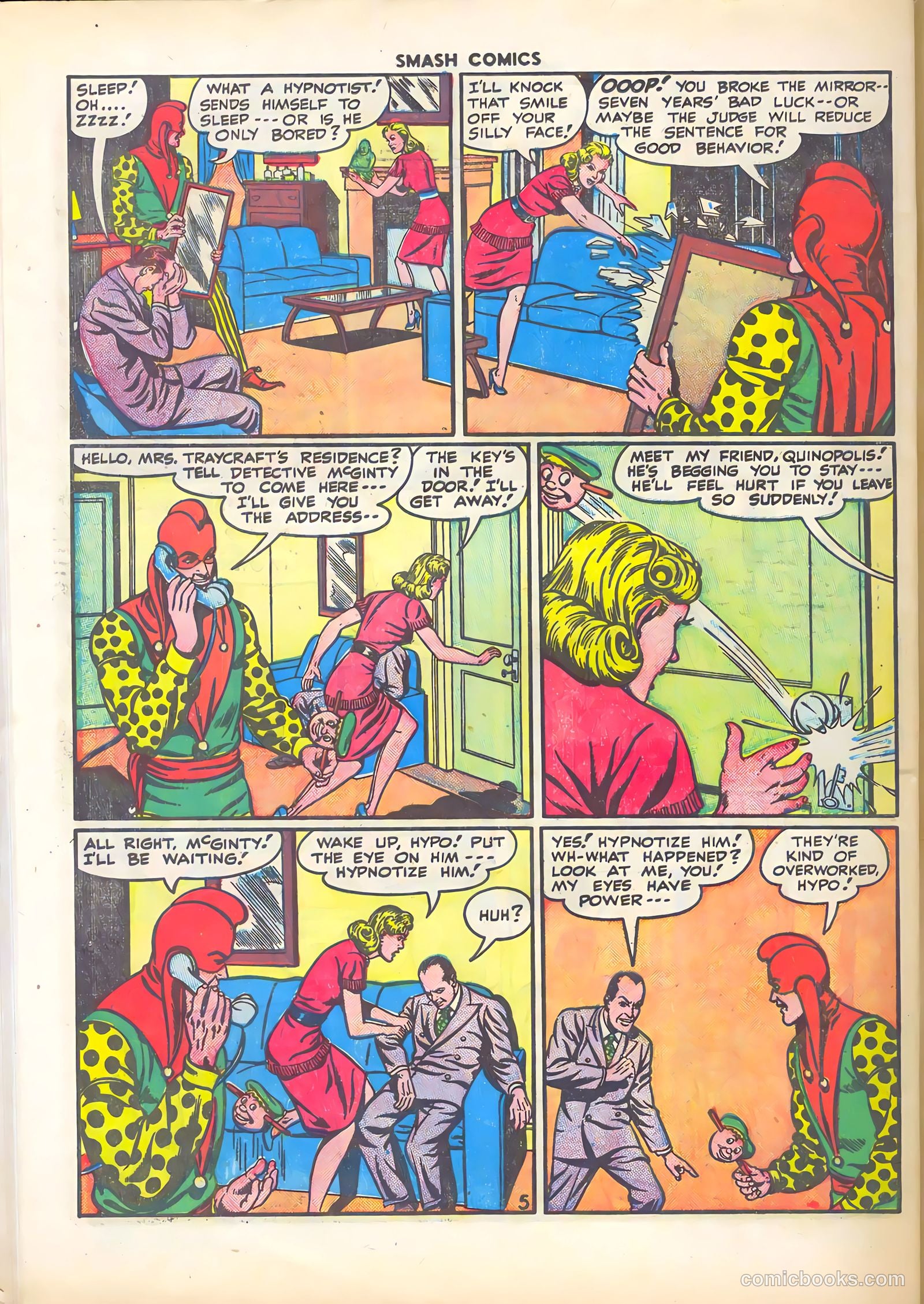 Smash Comics #76 (1948) — page 48 of 52