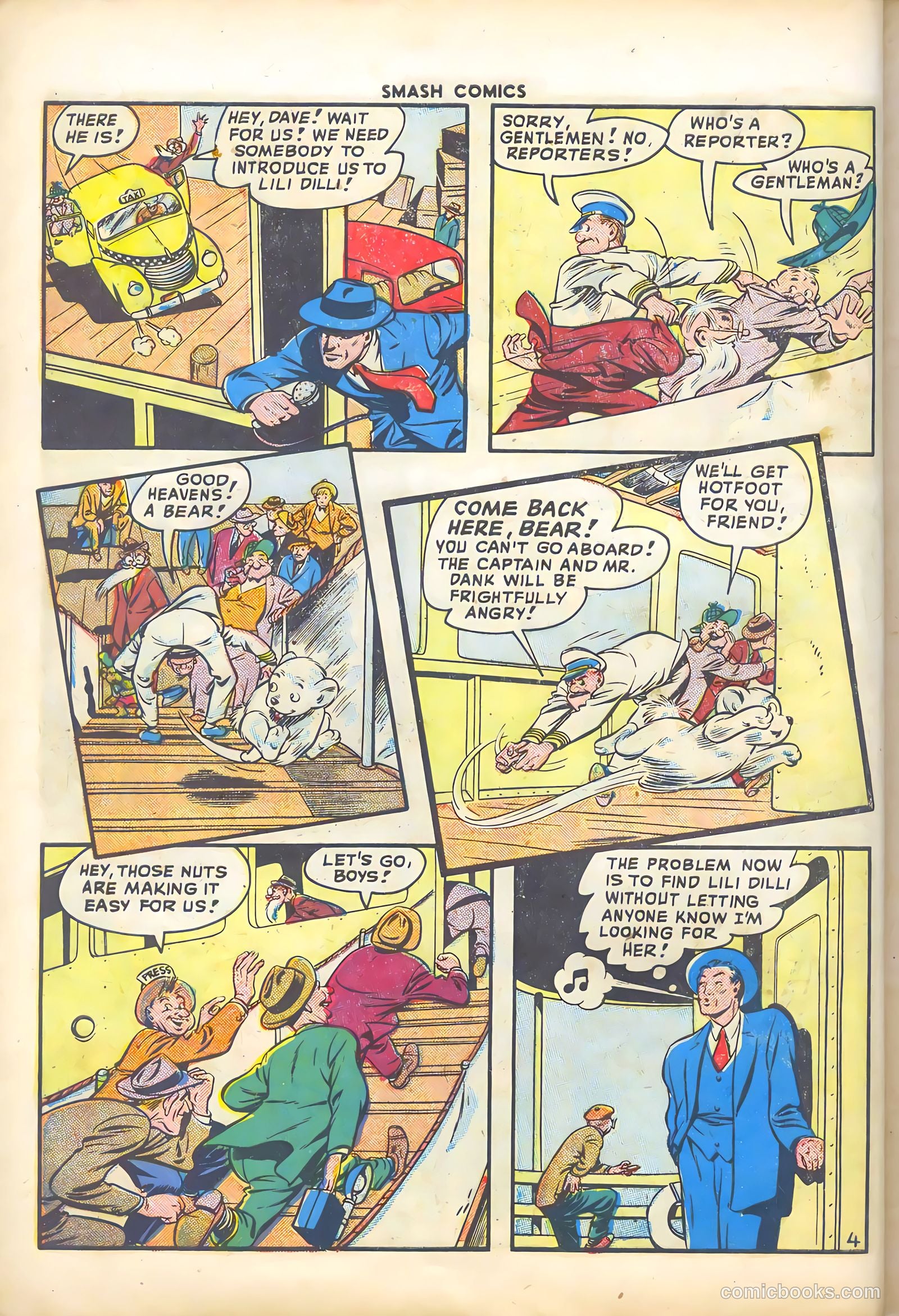 Smash Comics #77 (1948) — page 6 of 52