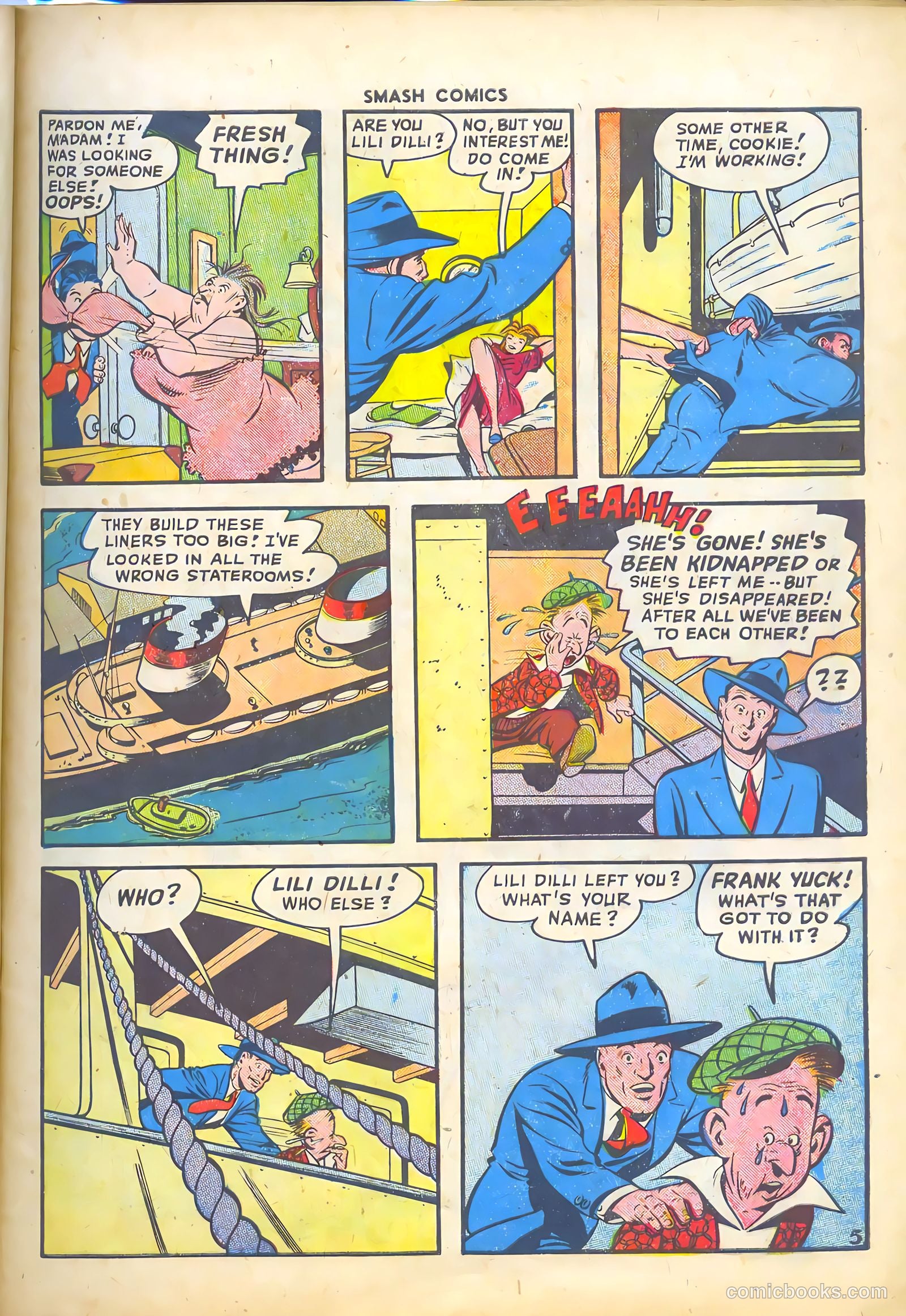 Smash Comics #77 (1948) — page 7 of 52