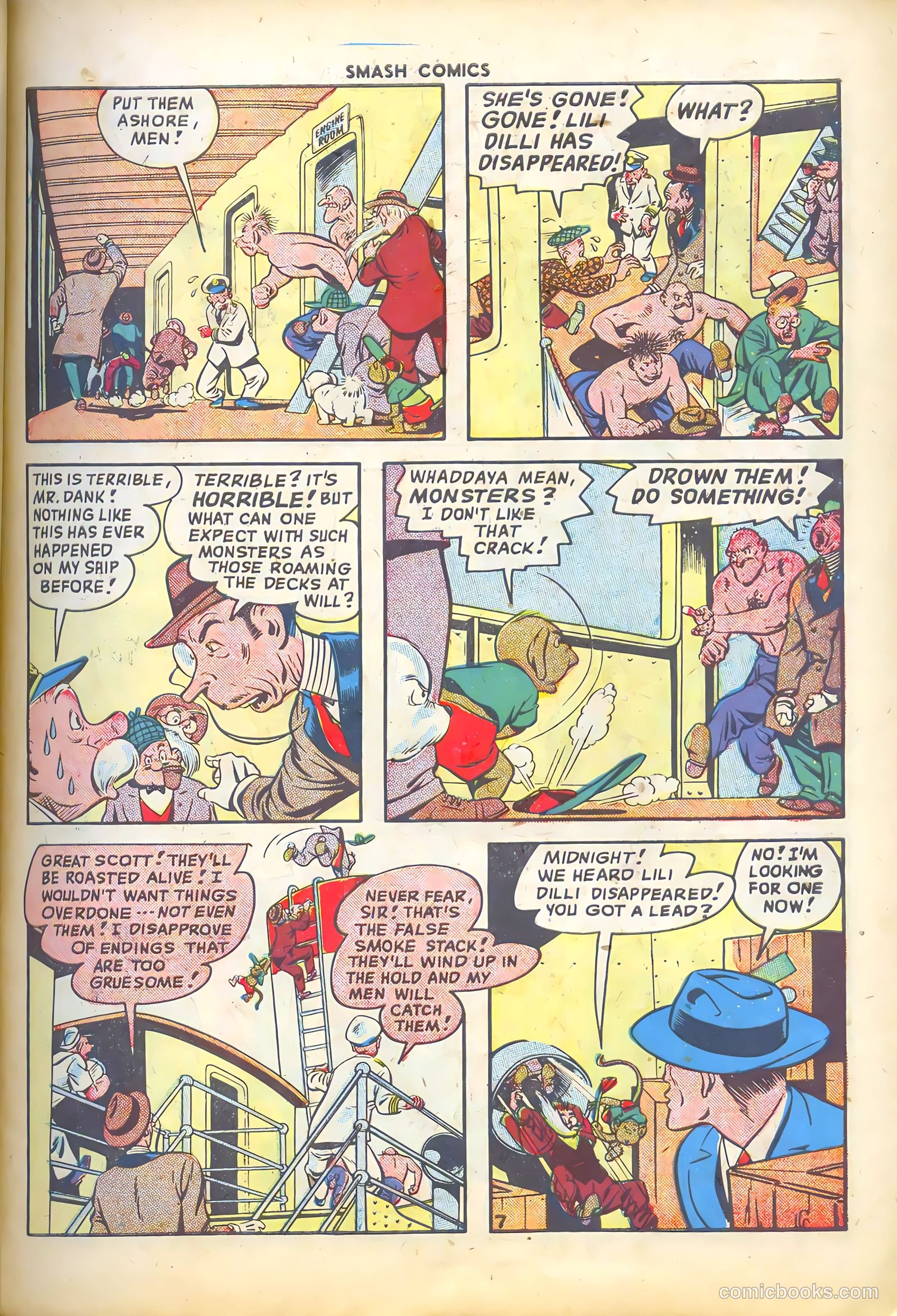 Smash Comics #77 (1948) — page 9 of 52
