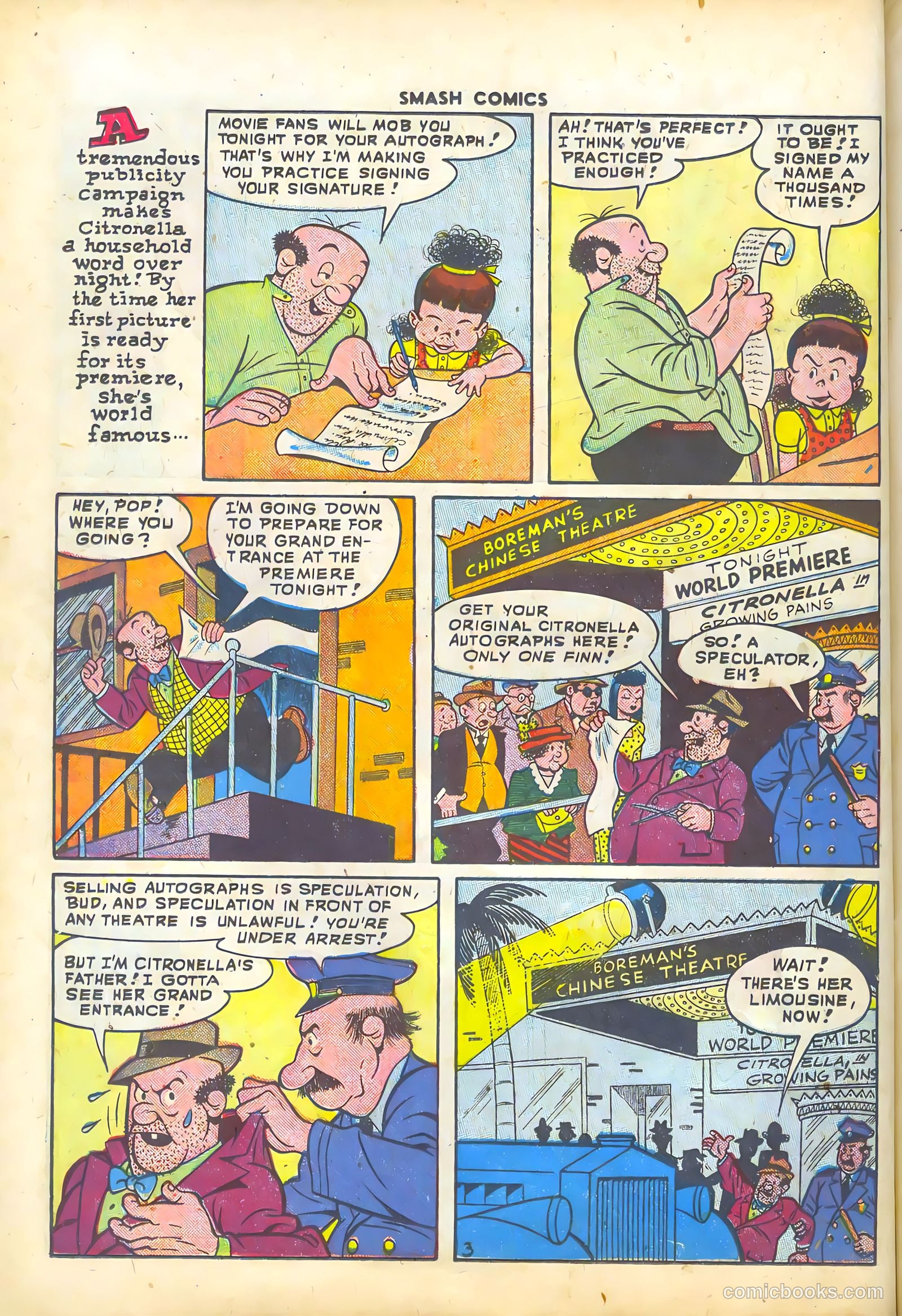 Smash Comics #77 (1948) — page 16 of 52