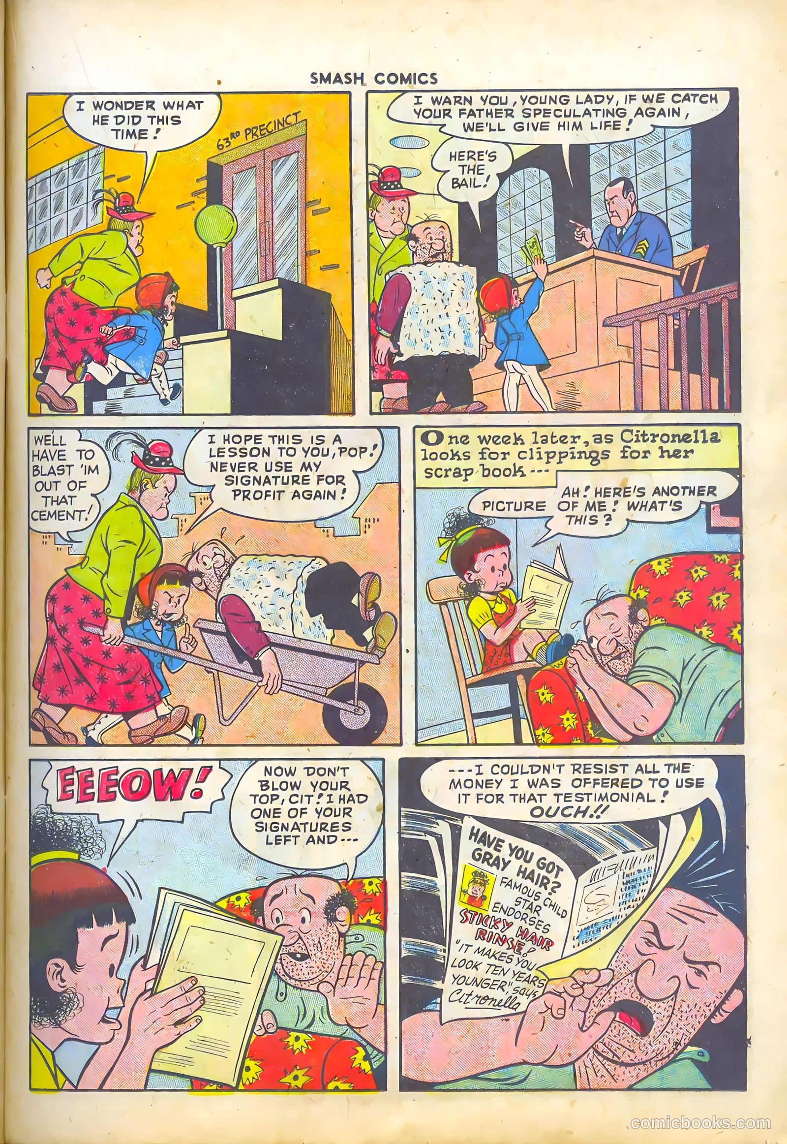 Smash Comics #77 (1948) — page 19 of 52