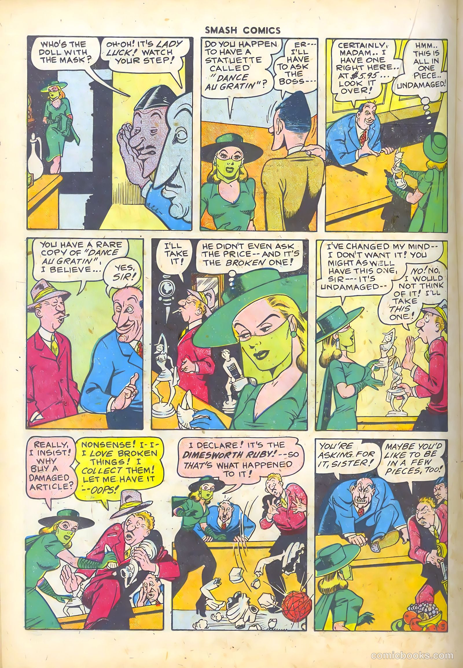 Smash Comics #77 (1948) — page 28 of 52