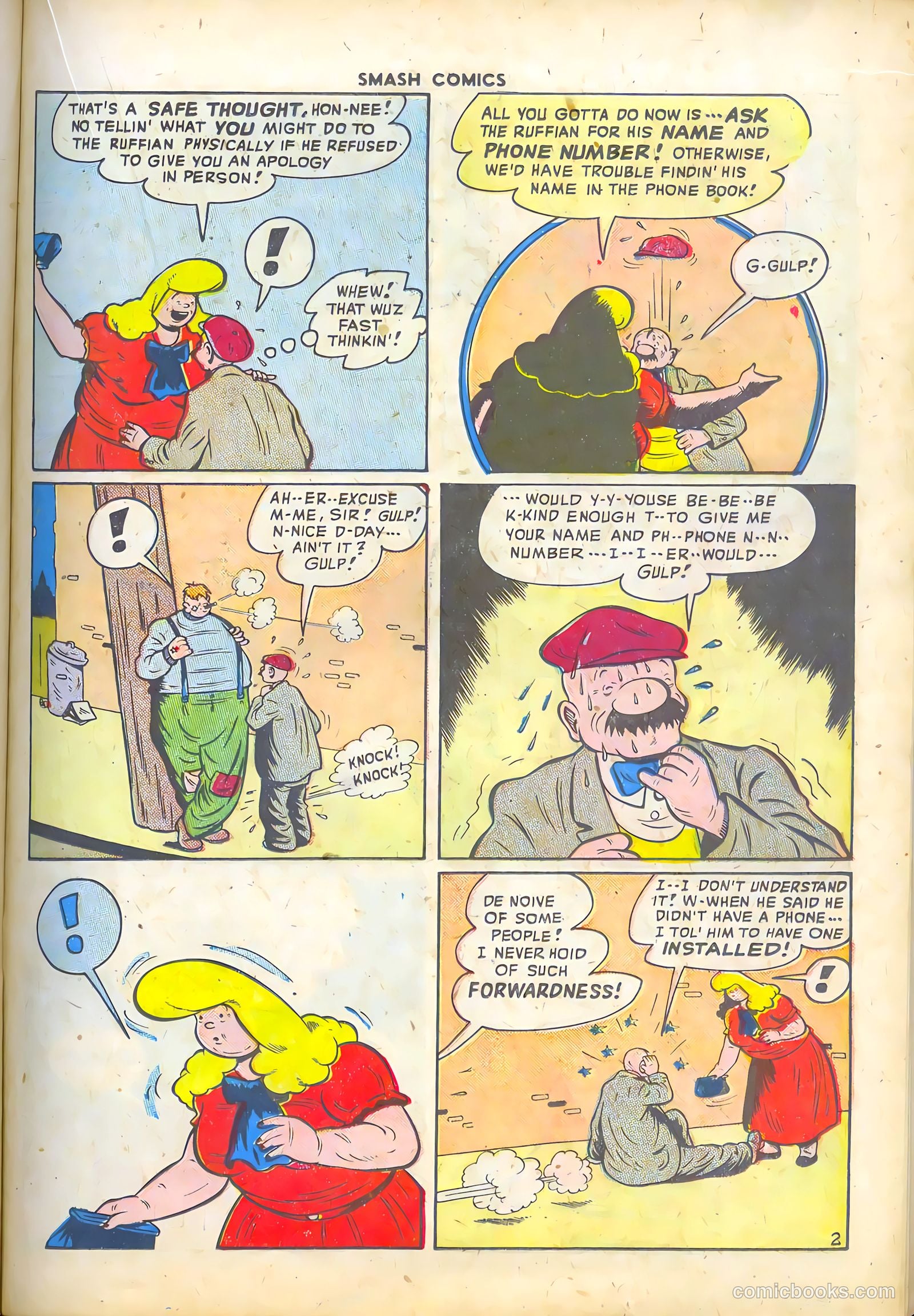 Smash Comics #77 (1948) — page 31 of 52