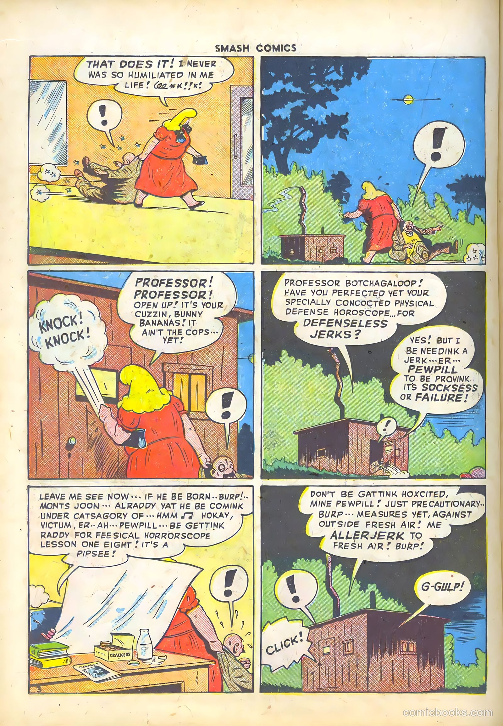 Smash Comics #77 (1948) — page 32 of 52