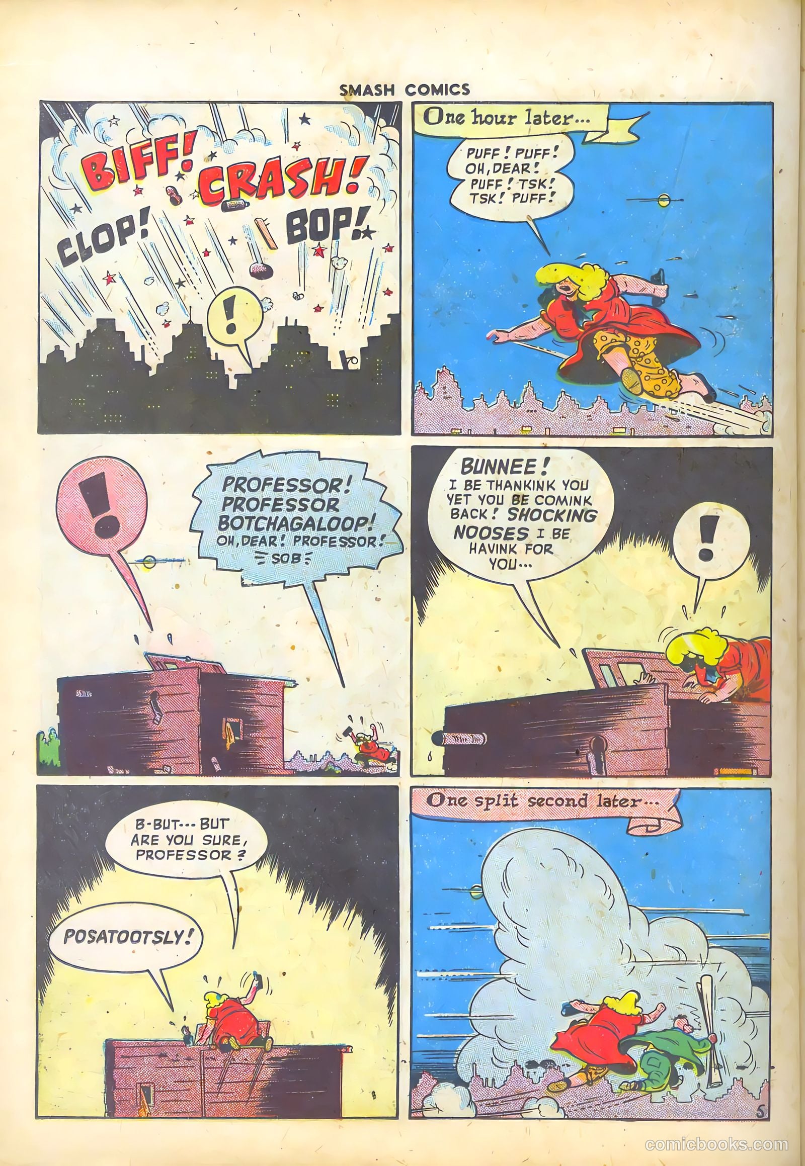 Smash Comics #77 (1948) — page 34 of 52