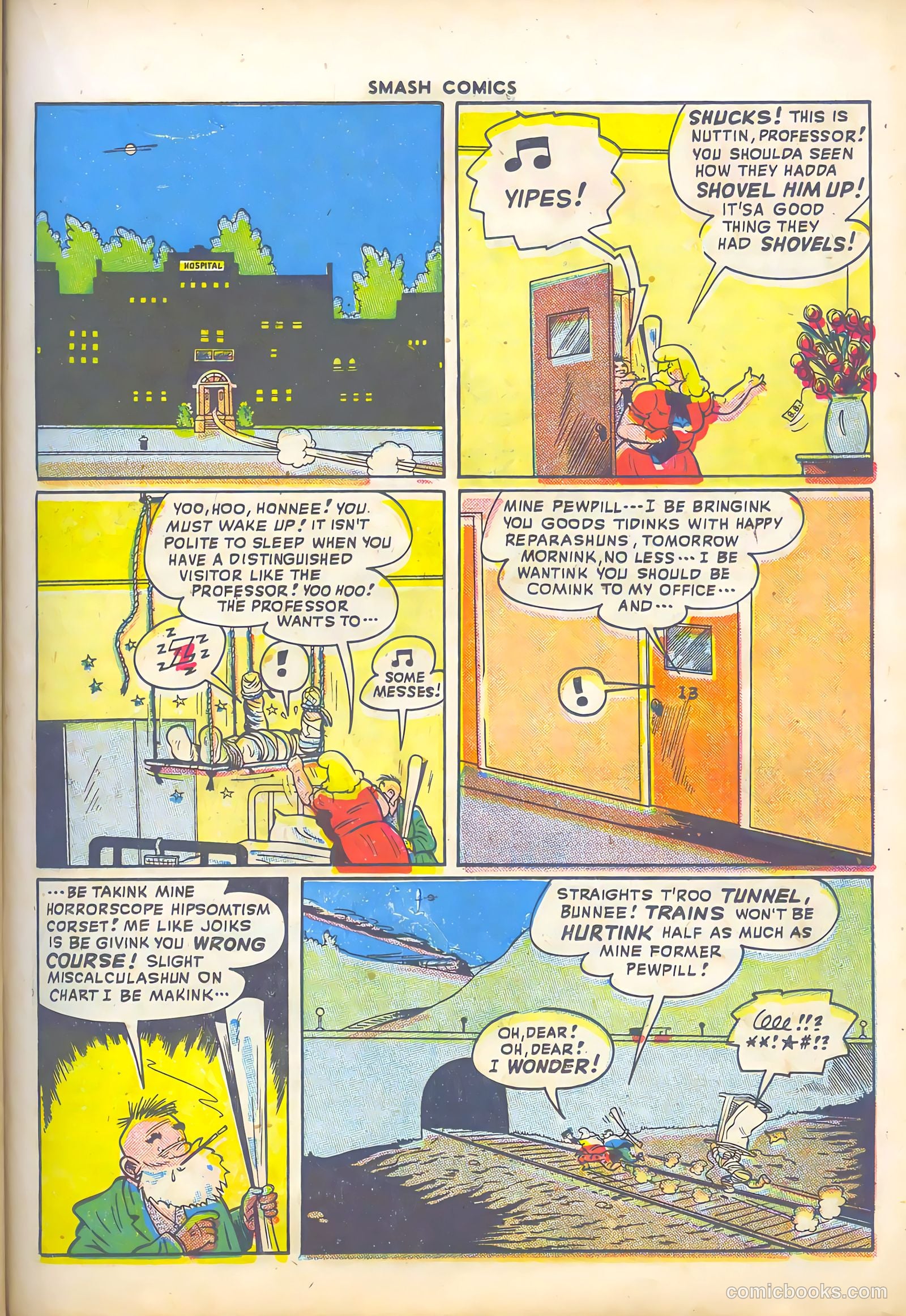 Smash Comics #77 (1948) — page 35 of 52