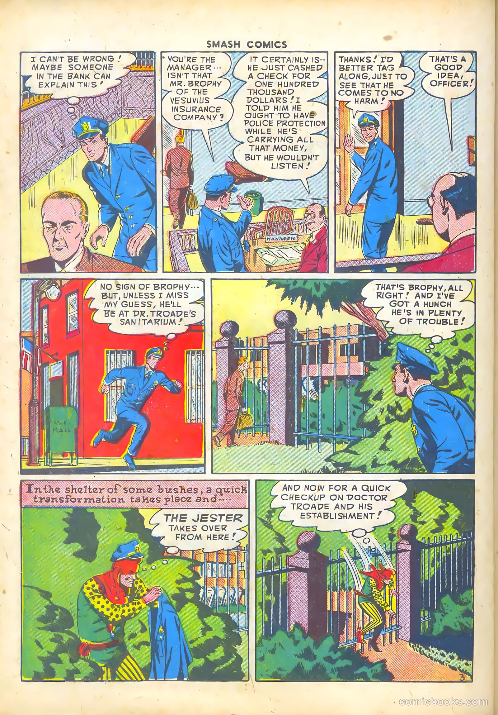 Smash Comics #77 (1948) — page 40 of 52
