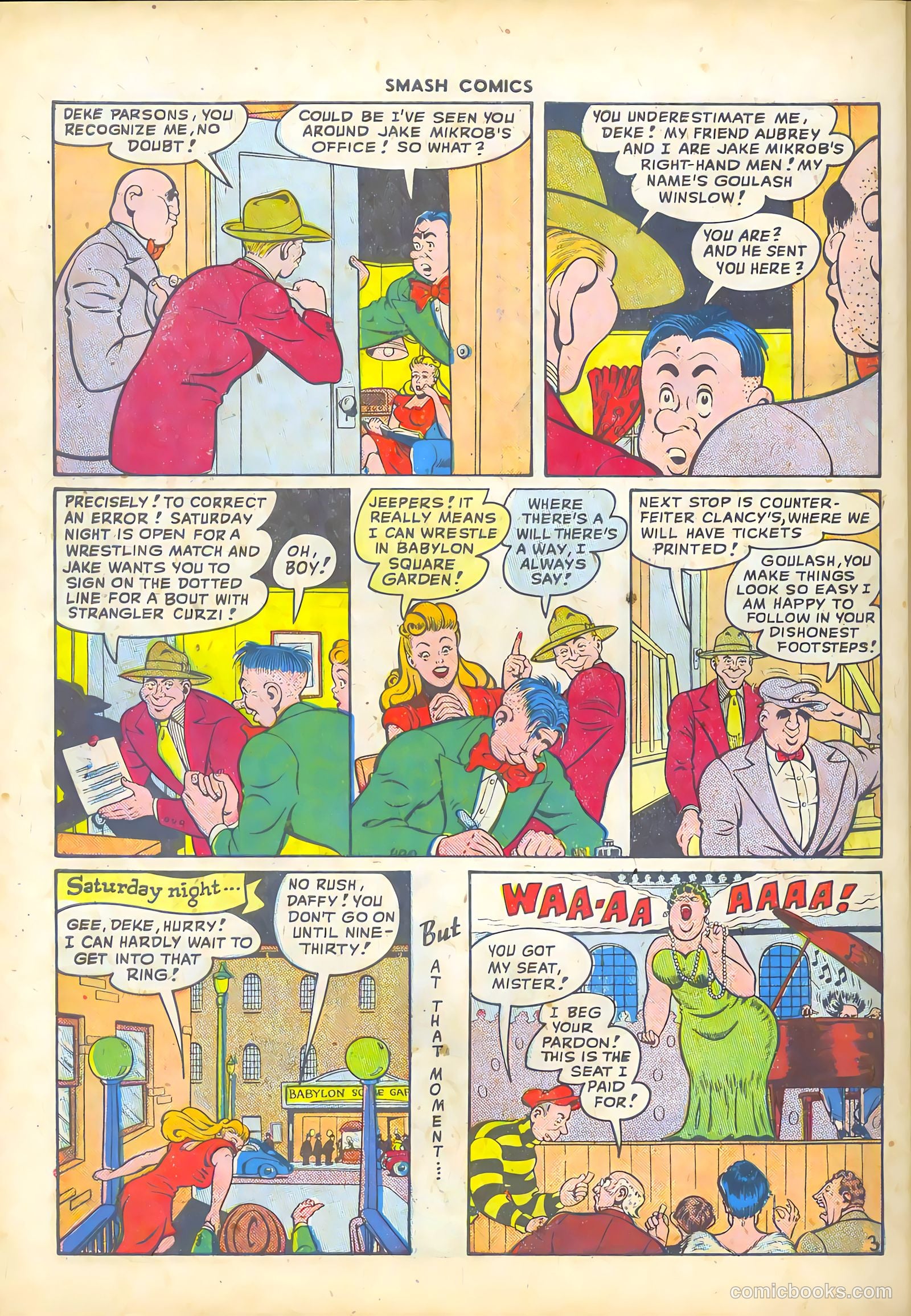 Smash Comics #77 (1948) — page 46 of 52