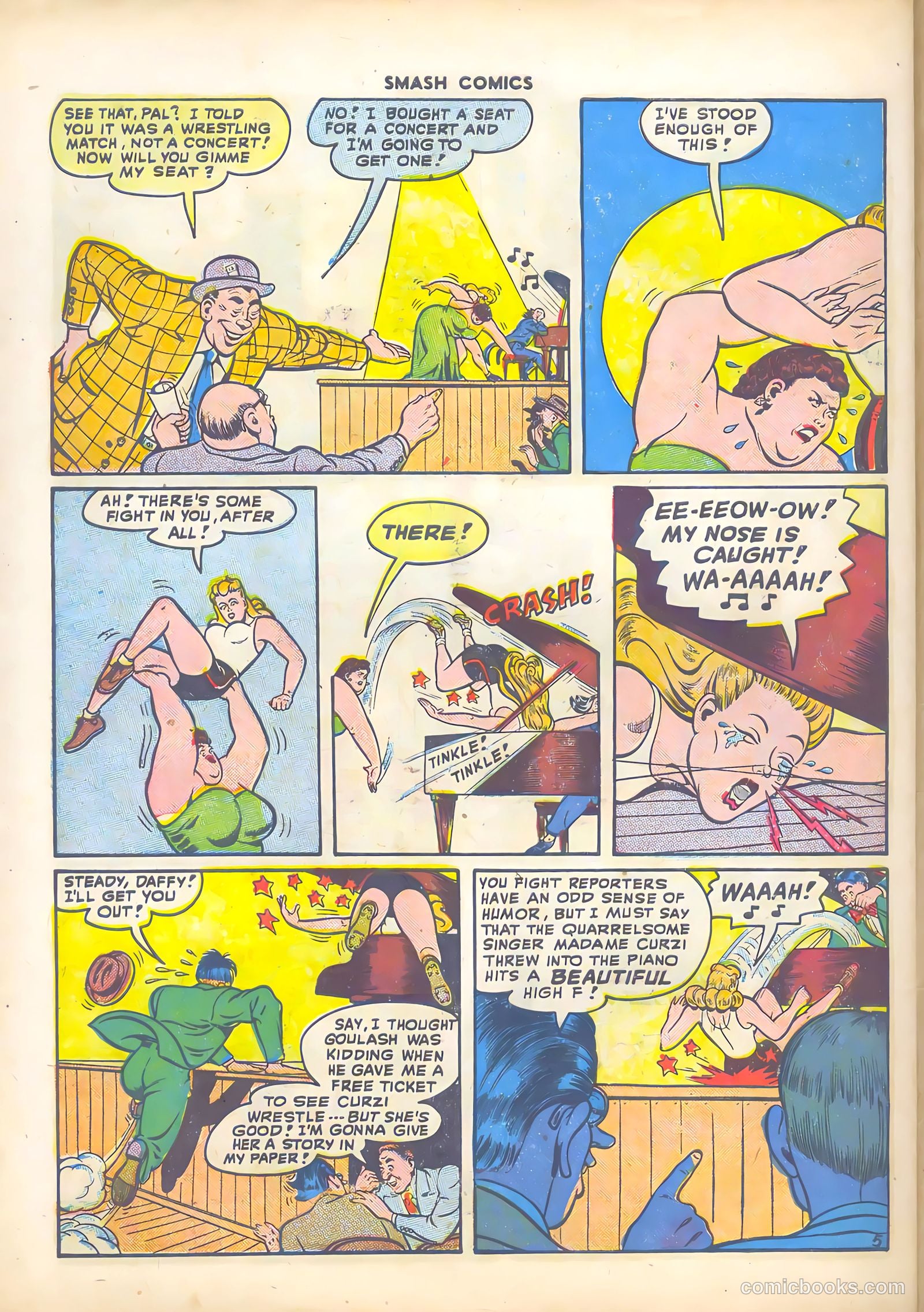 Smash Comics #77 (1948) — page 48 of 52
