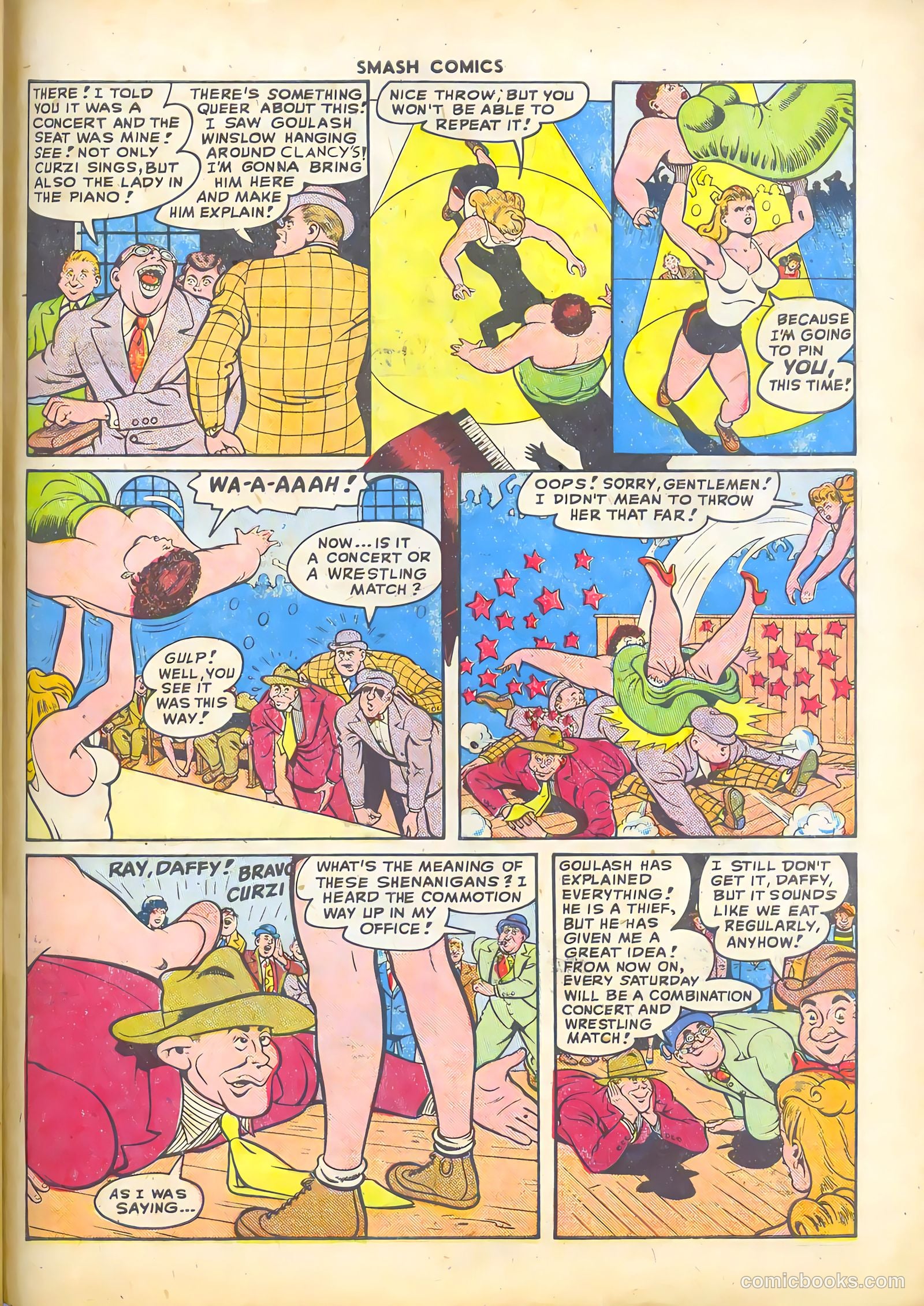 Smash Comics #77 (1948) — page 49 of 52
