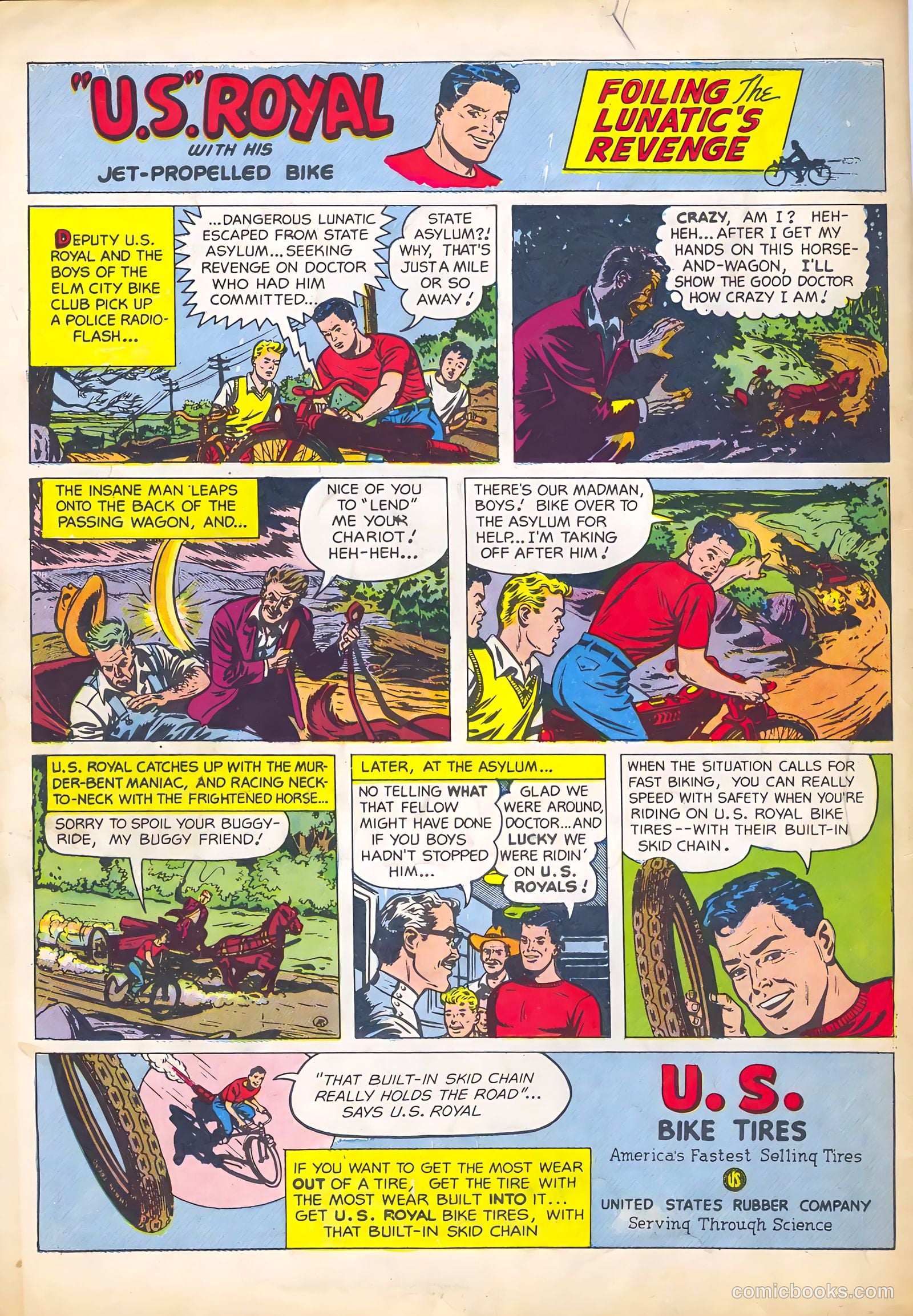 Smash Comics #77 (1948) — page 52 of 52