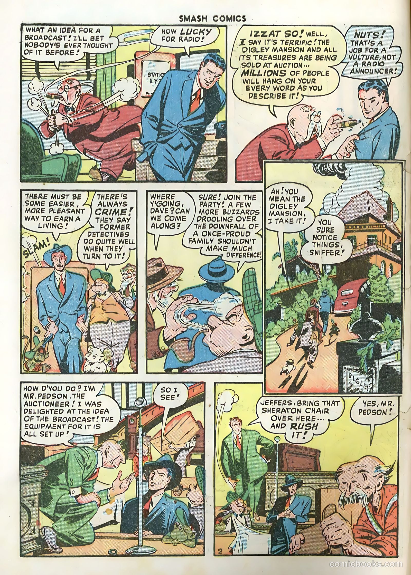 Smash Comics #78 (1948) — page 4 of 52