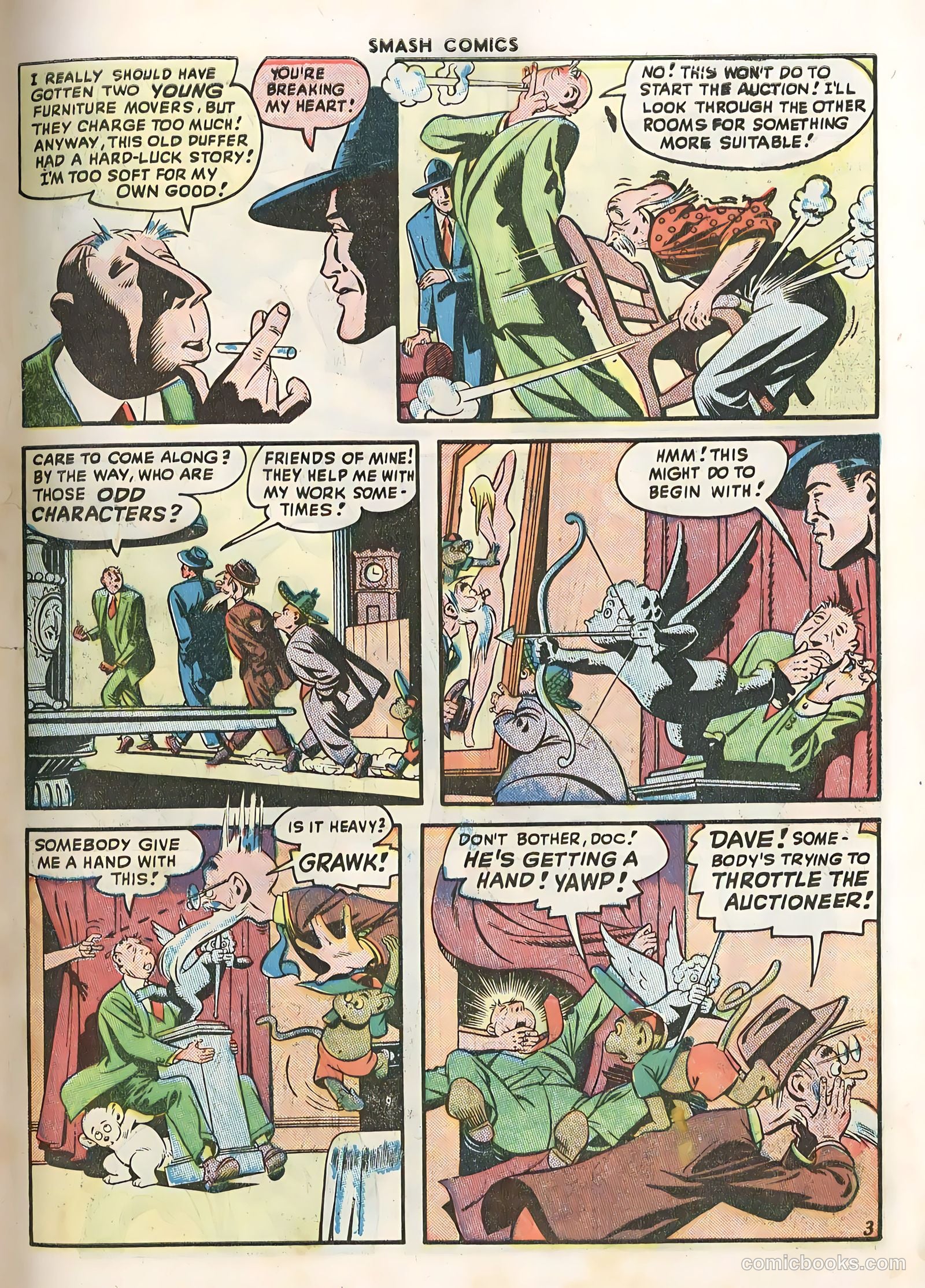 Smash Comics #78 (1948) — page 5 of 52