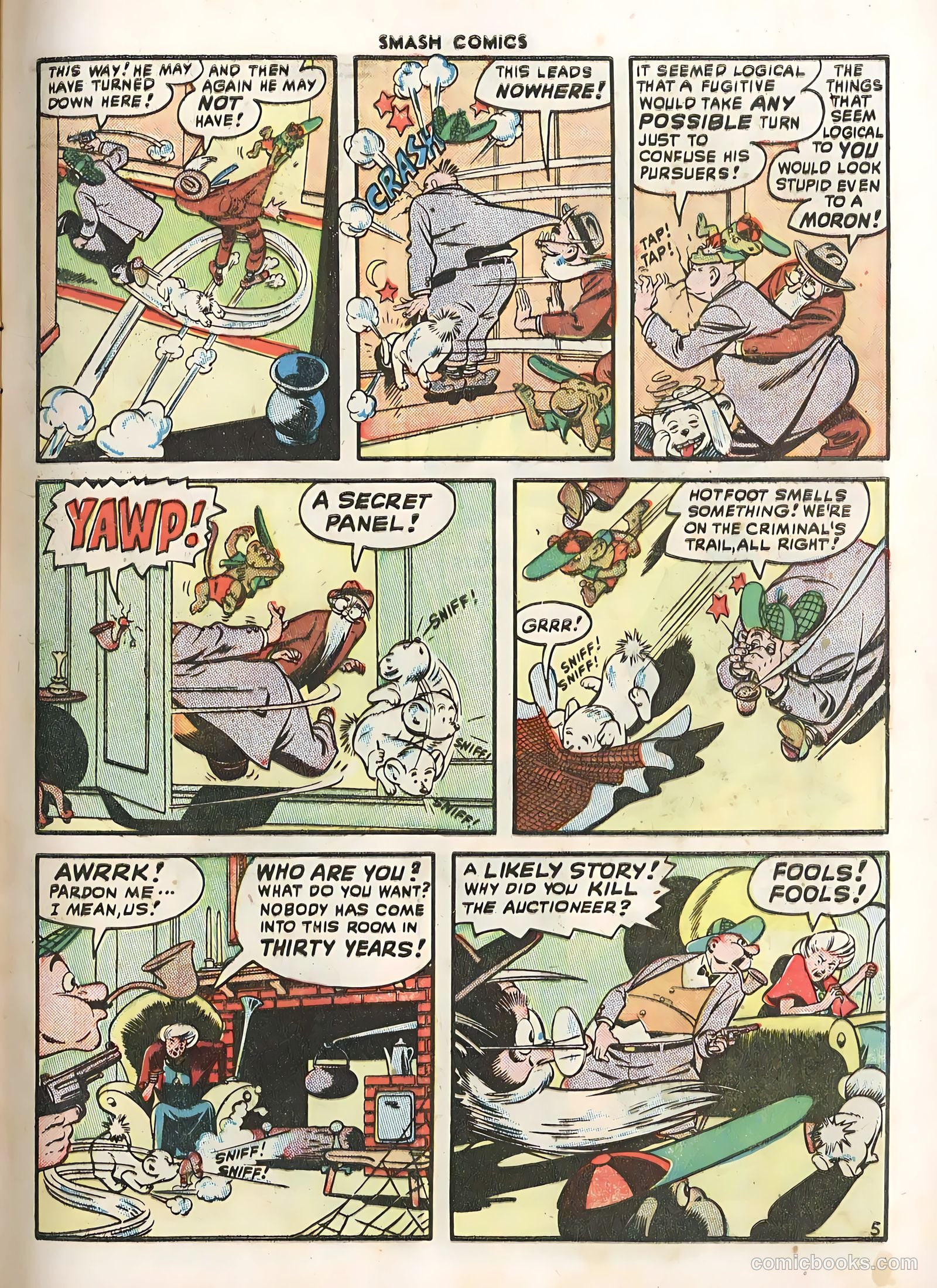 Smash Comics #78 (1948) — page 7 of 52