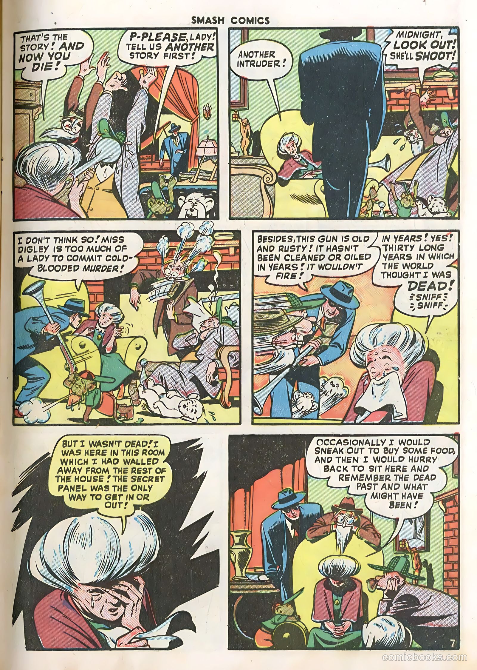 Smash Comics #78 (1948) — page 9 of 52