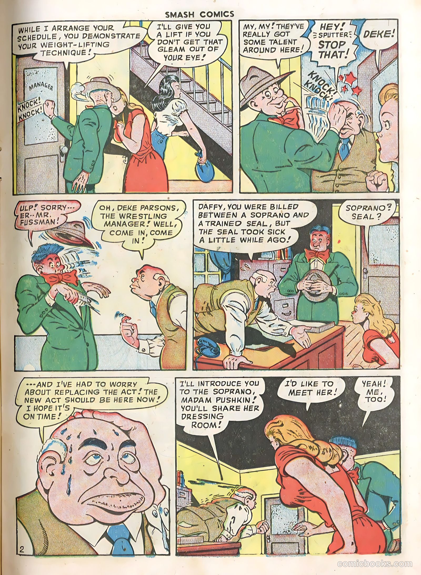 Smash Comics #78 (1948) — page 15 of 52