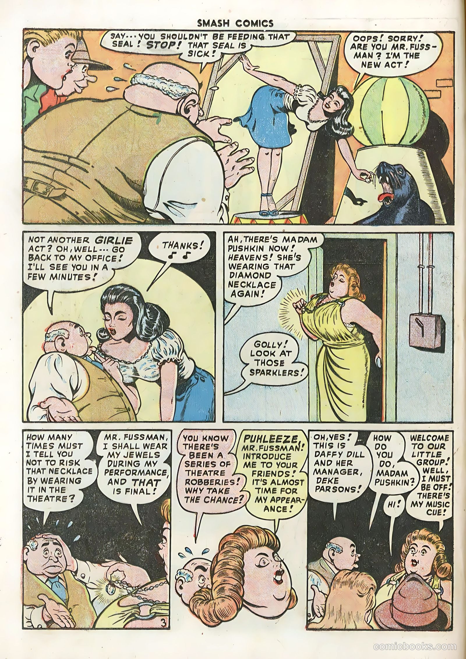 Smash Comics #78 (1948) — page 16 of 52
