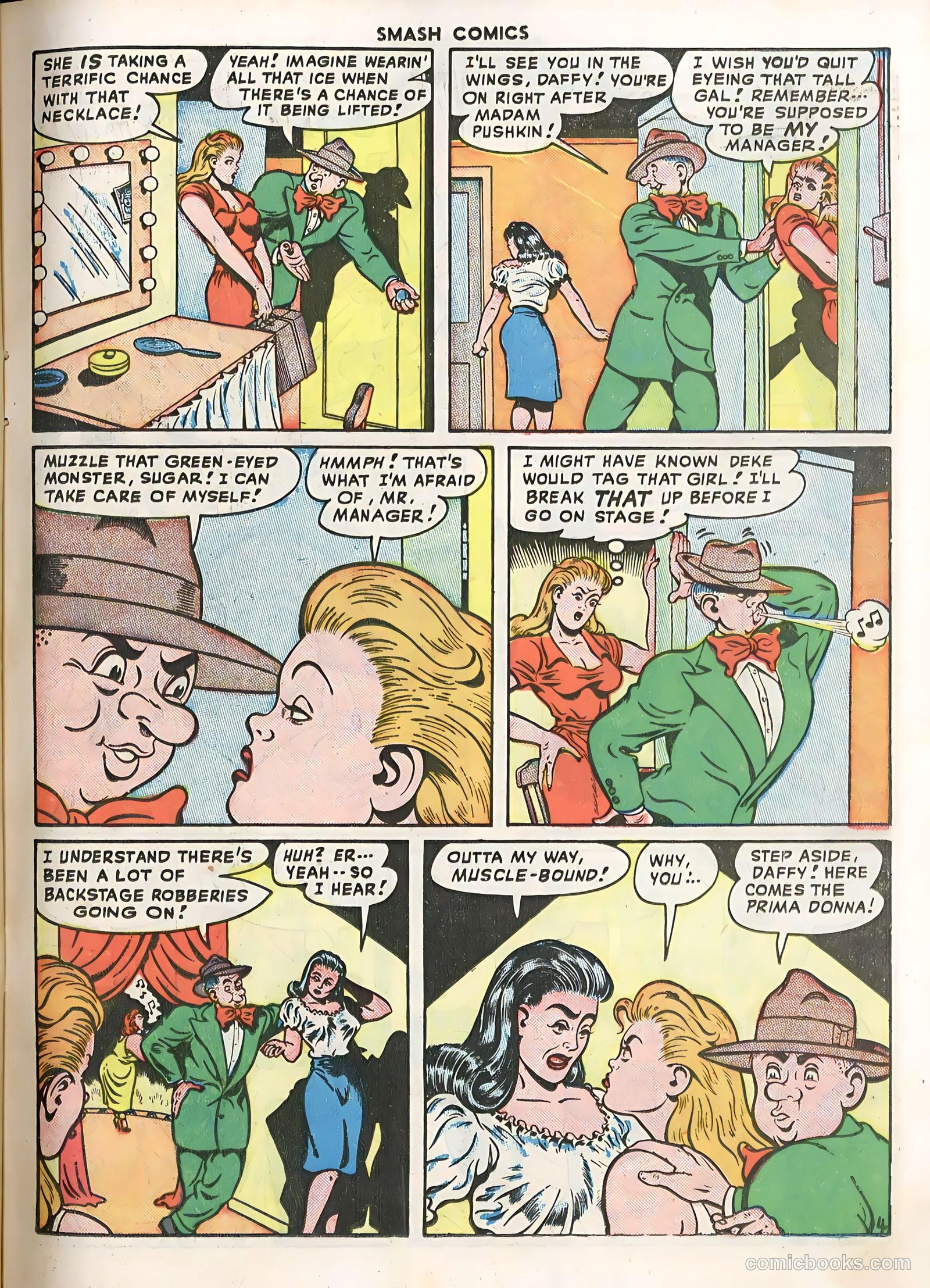 Smash Comics #78 (1948) — page 17 of 52